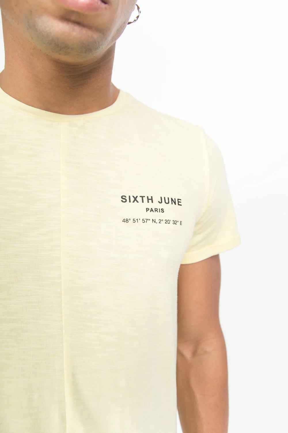 T-shirt Paris GPS jaune - Image 6