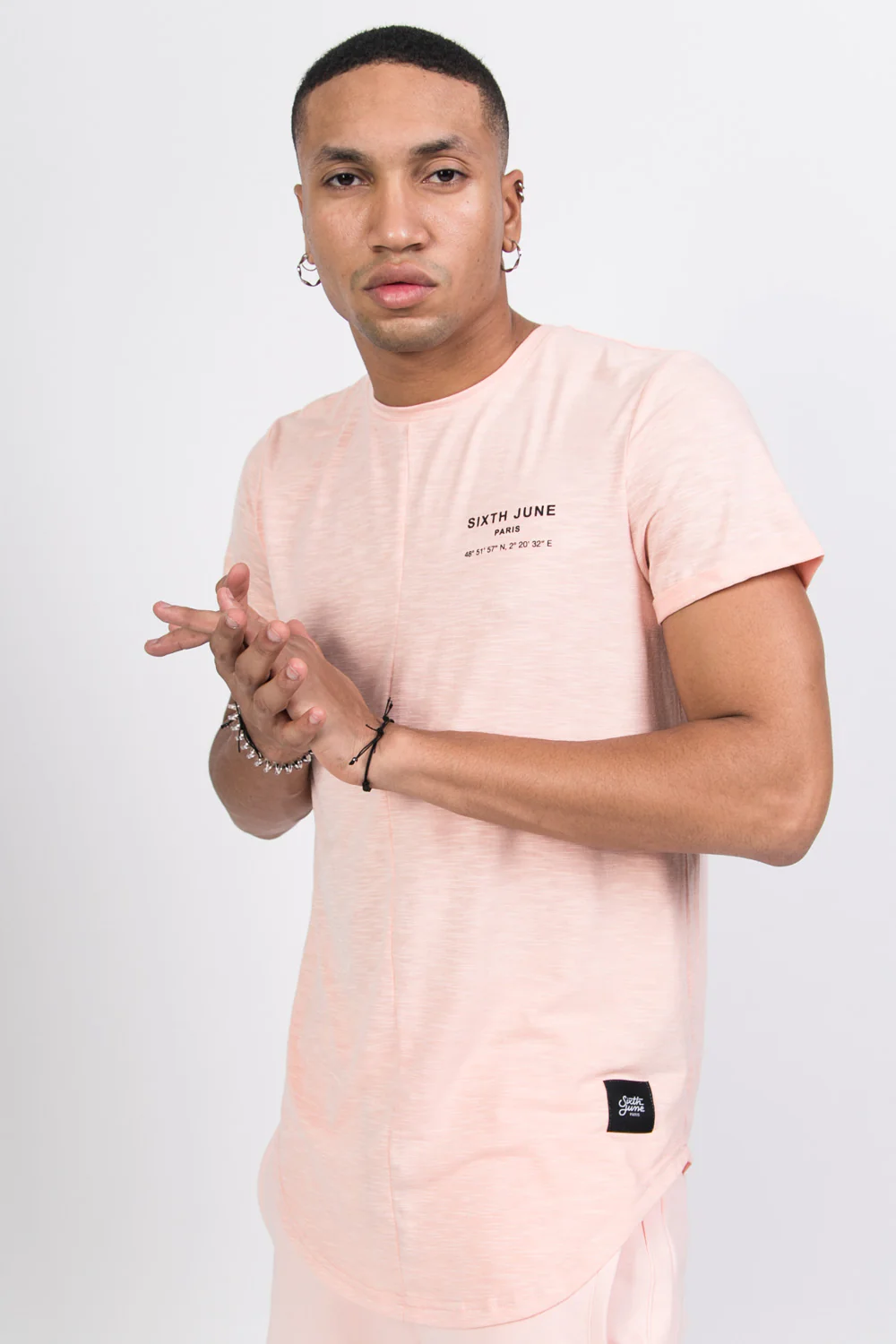 T-shirt Paris GPS rose - Image 5