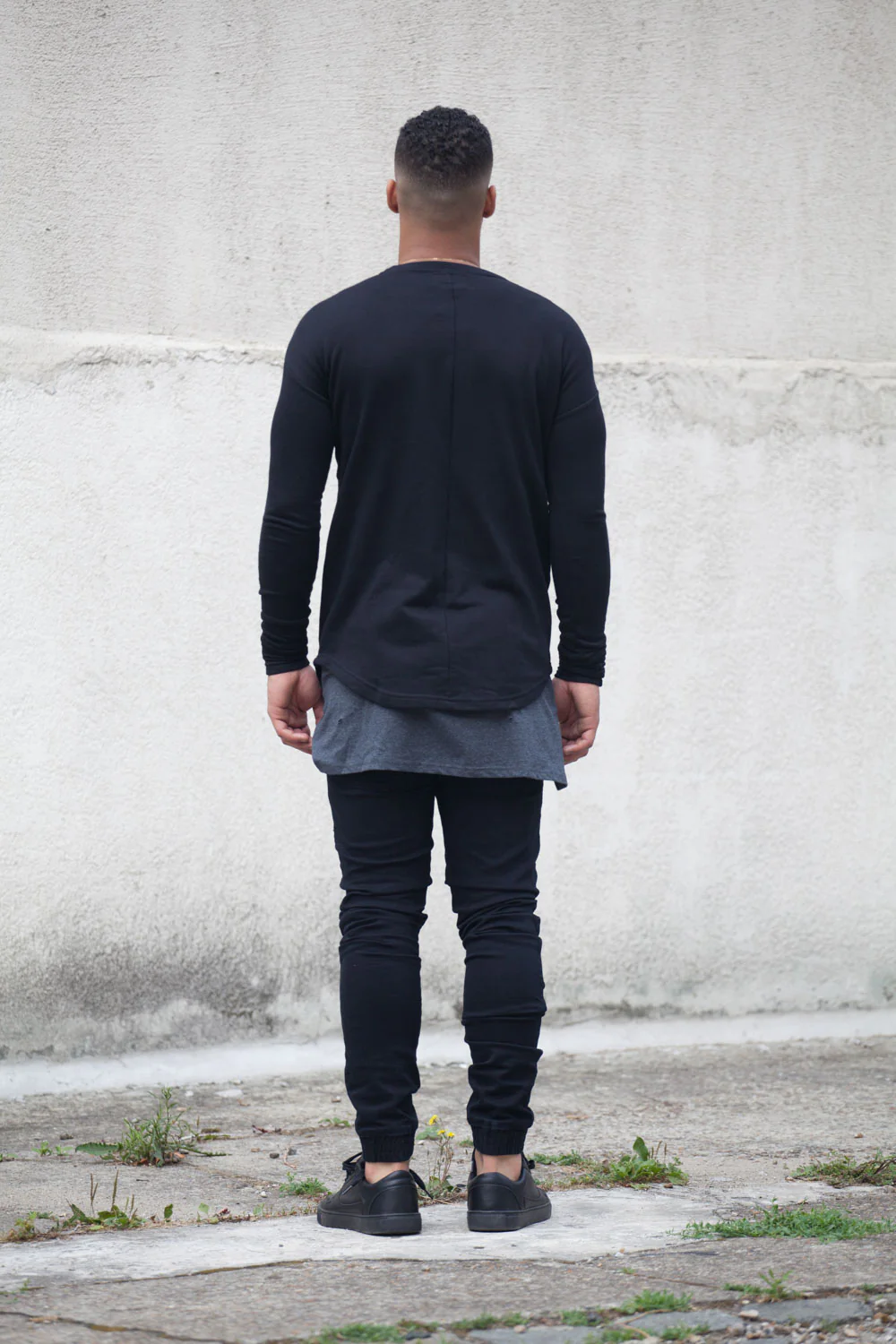 T-shirt patchs noir 1858C - Image 4