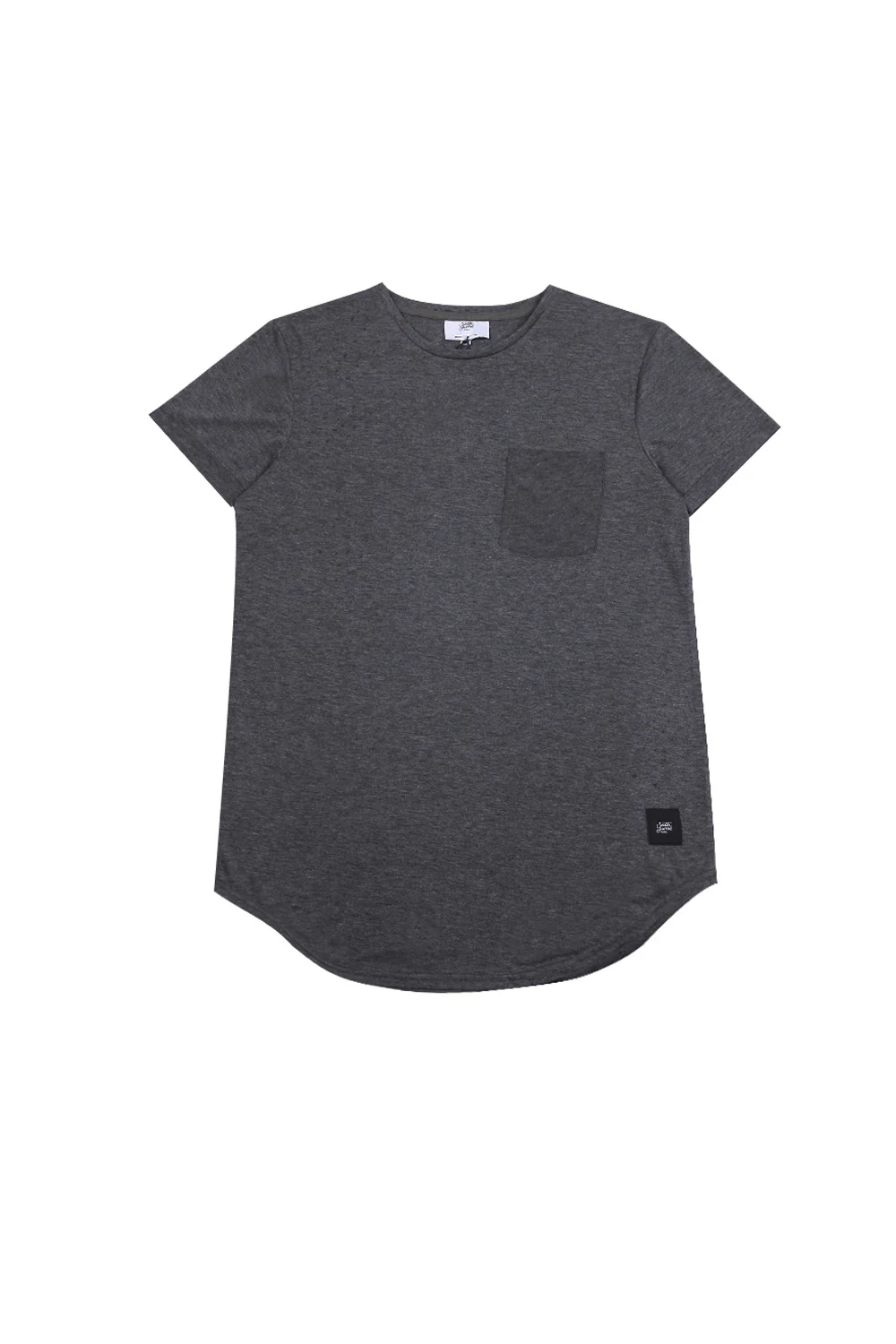 T-shirt chest pocket dark grey M2511VTS