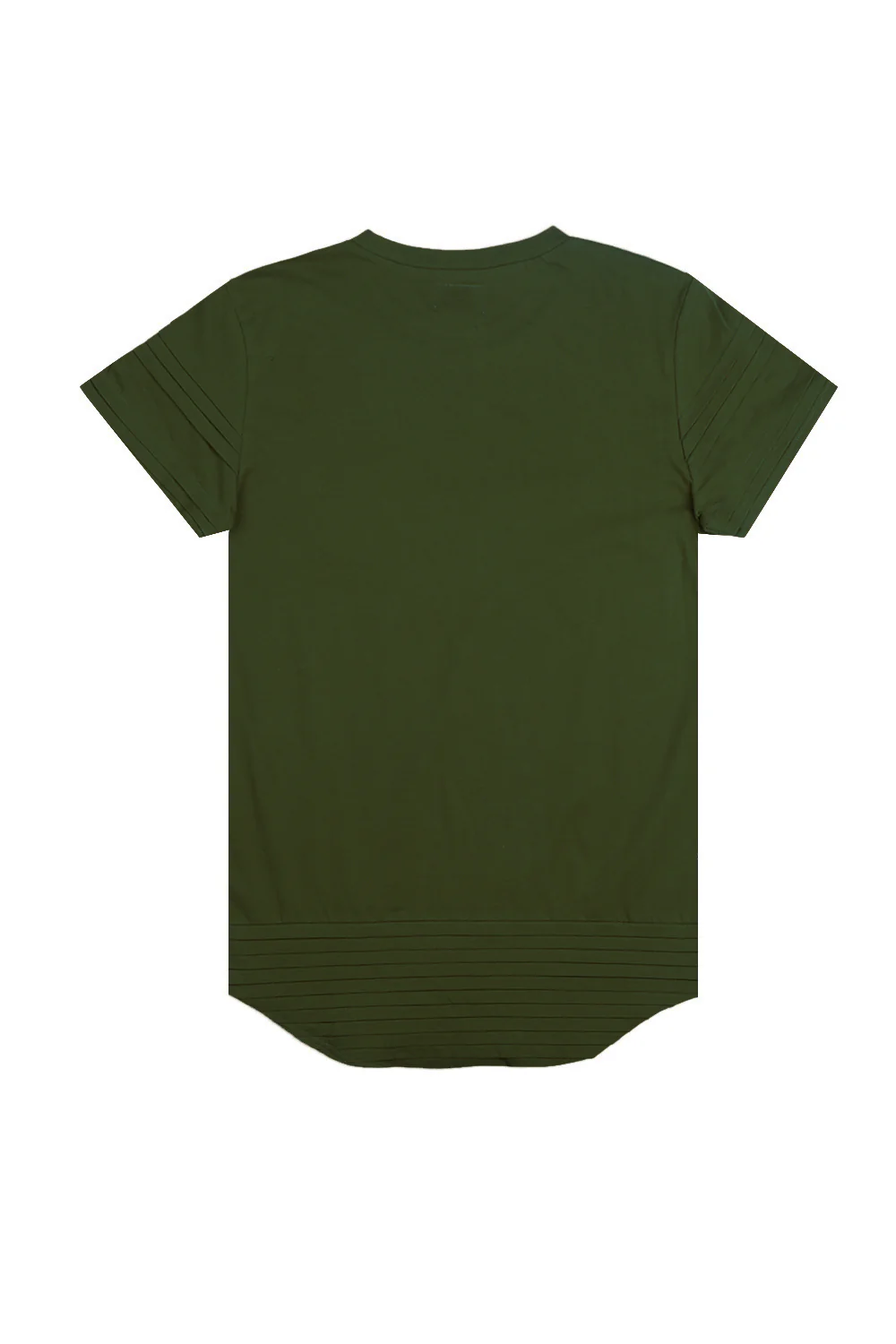 T-shirt bandes relief kaki 2125C - Image 5