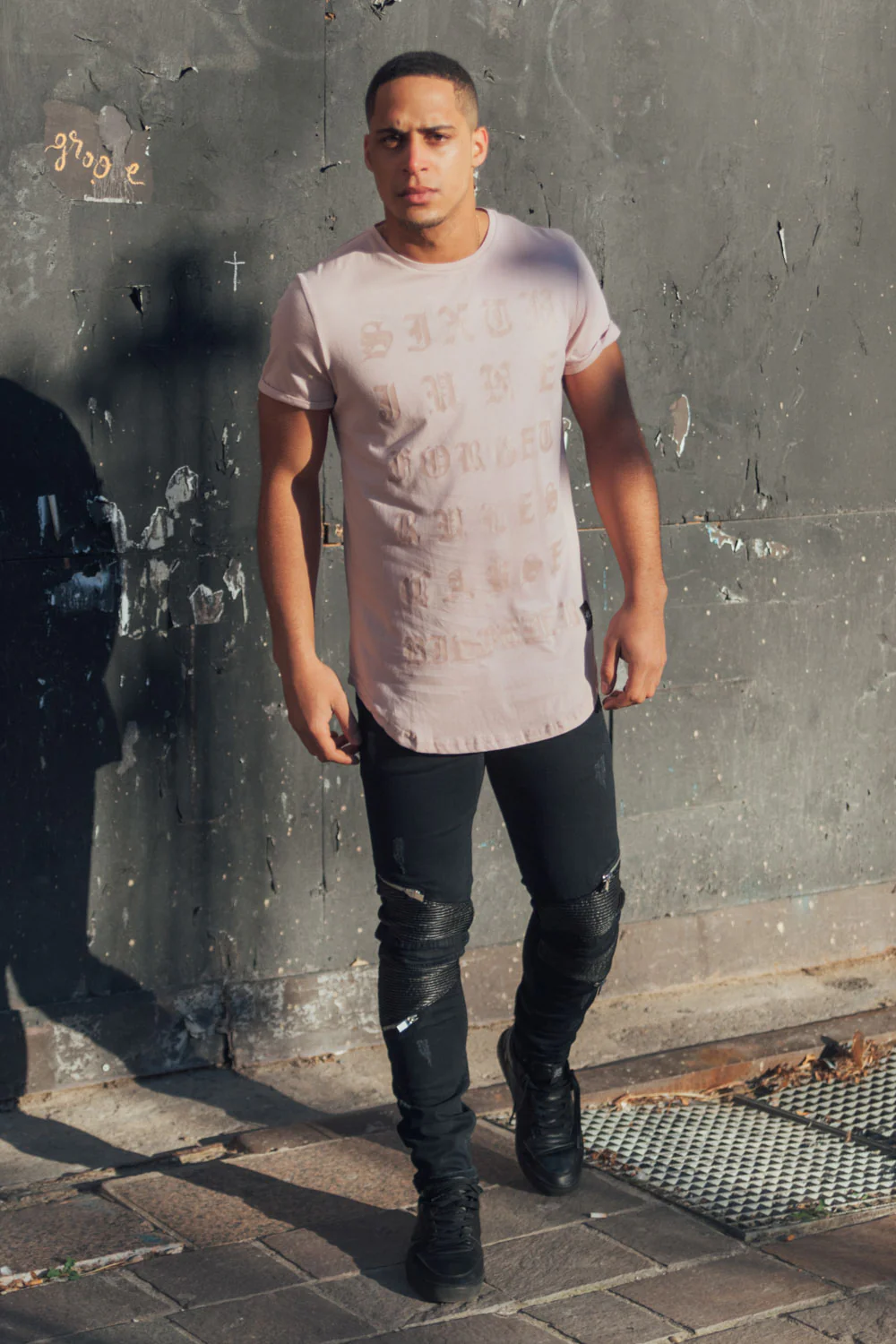 T-shirt Inscriptions rose M2351CTS - Image 2