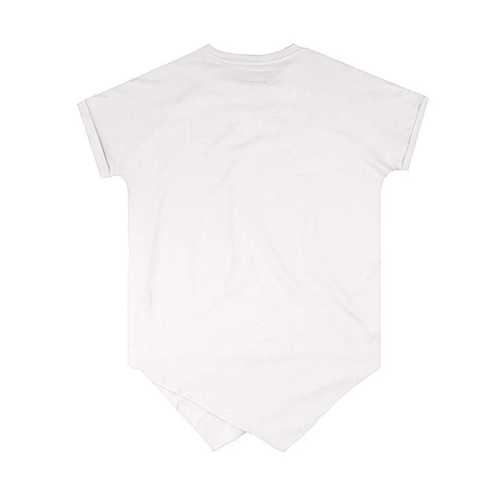 T-shirt large pointe blanc - Image 7