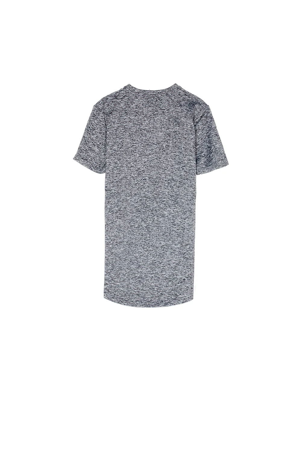 T-shirt stretch chiné gris foncé - Image 6