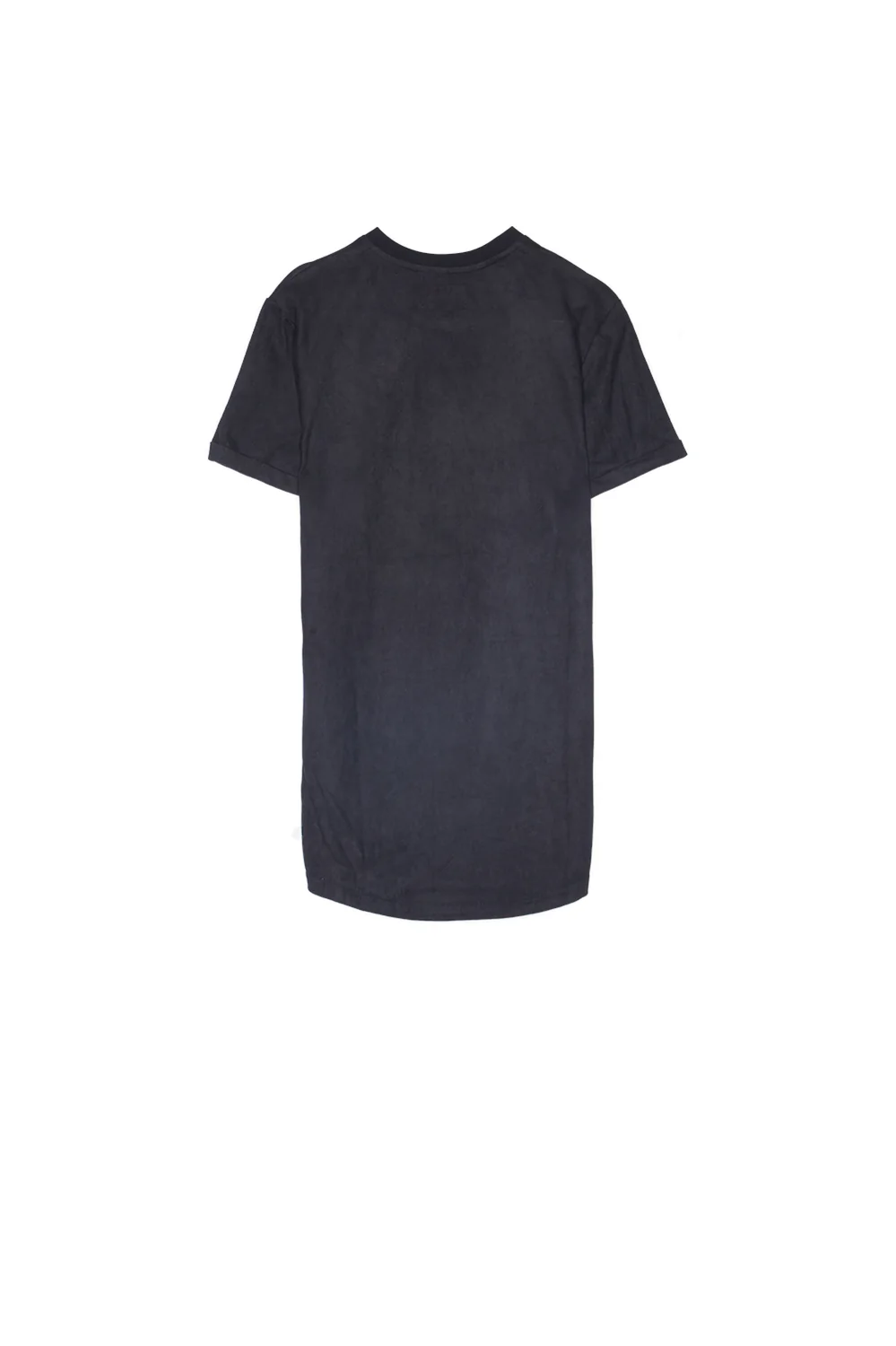 T-shirt suédine moulant noir - Image 6