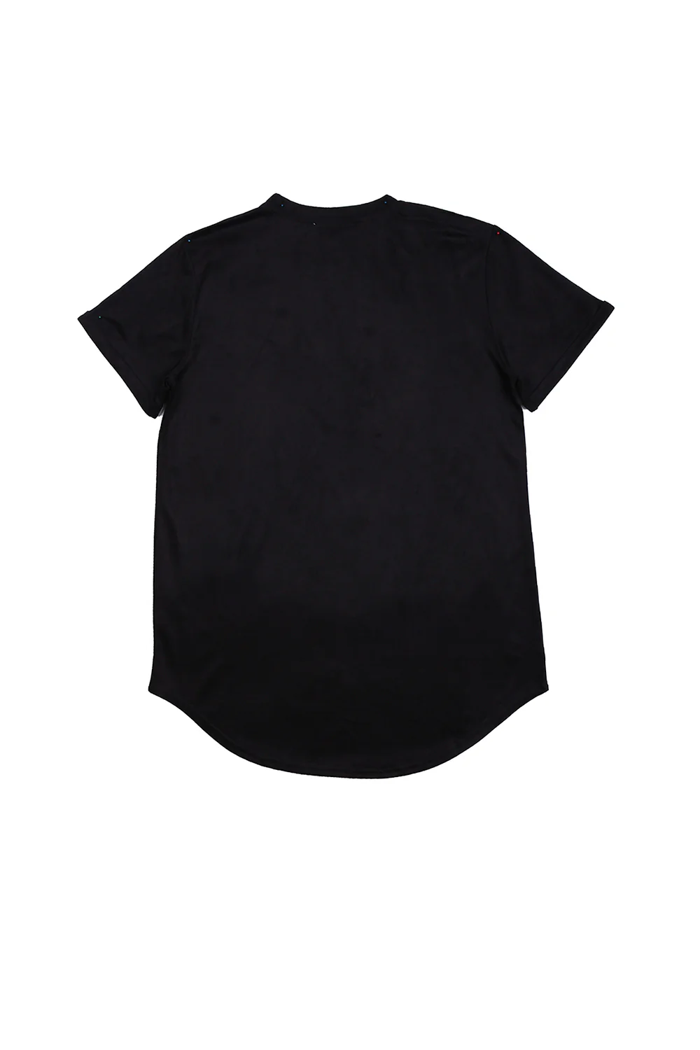 T-shirt suédine oversize noir 1925V - Image 6