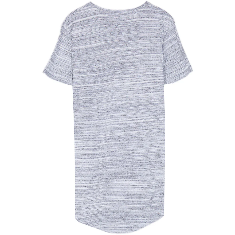 T-shirt texturé chiné gris - Image 6