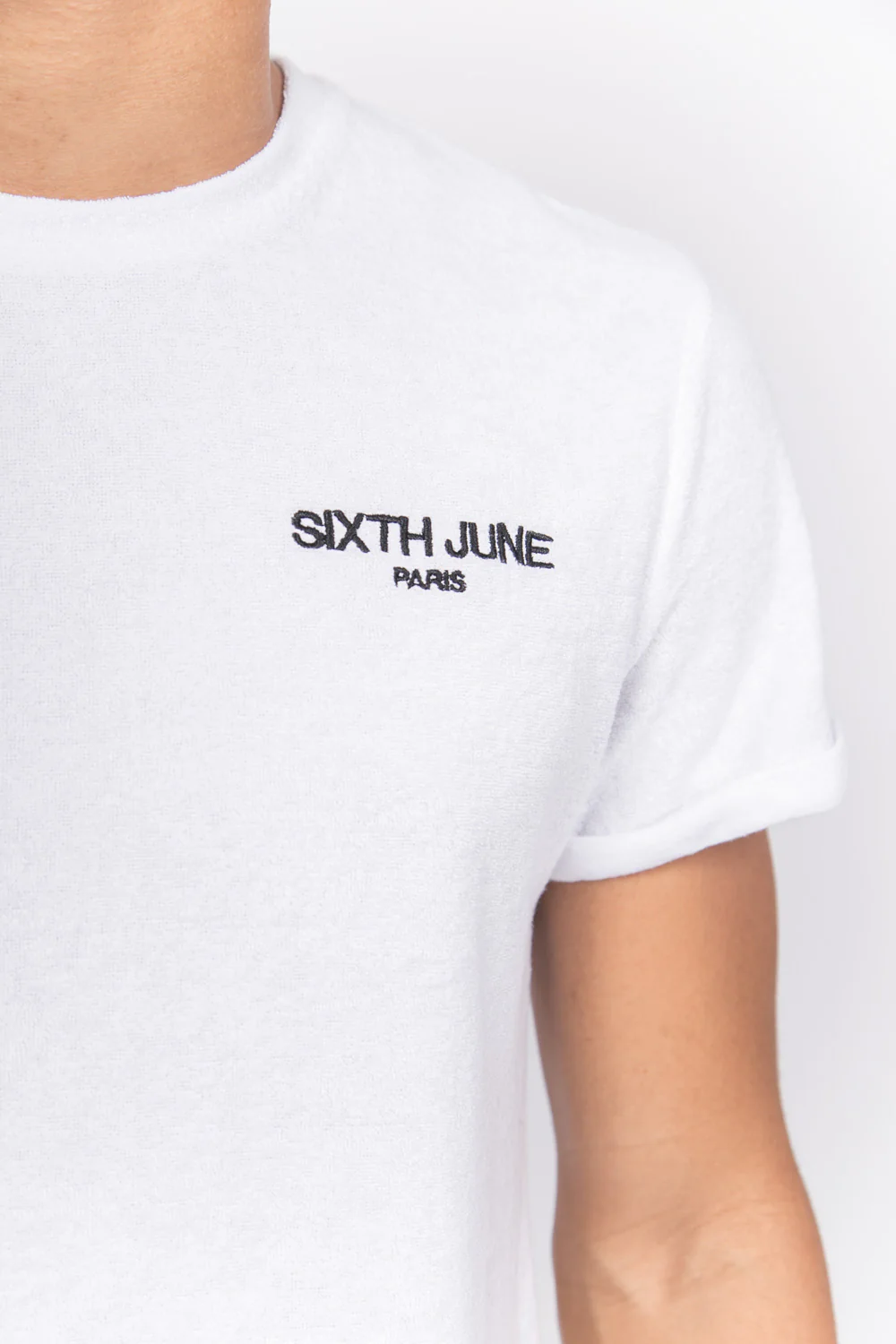 T-shirt towel logo blanc - Image 6