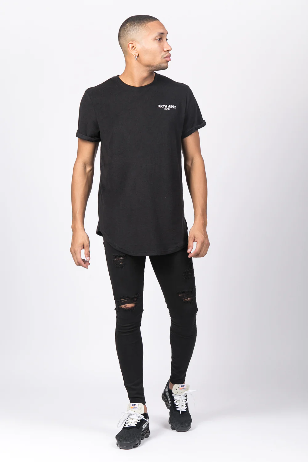 T-shirt towel logo noir - Image 2