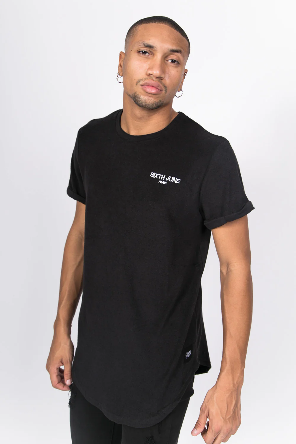 T-shirt towel logo noir - Image 5