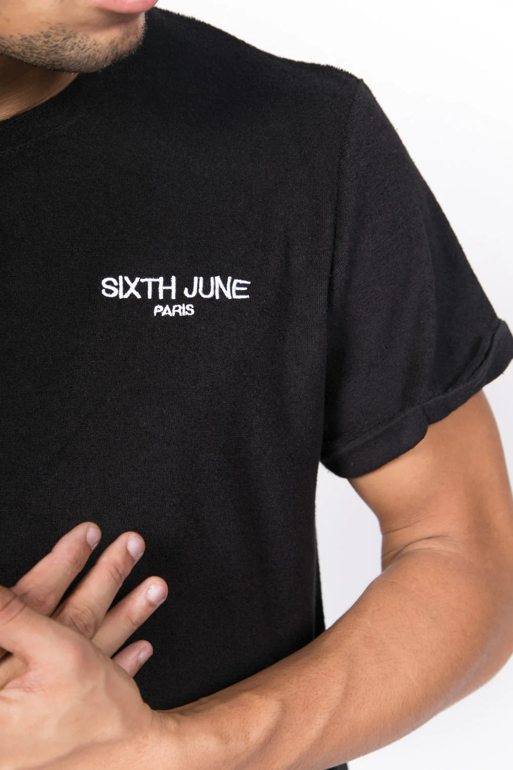 T-shirt towel logo noir - Image 6