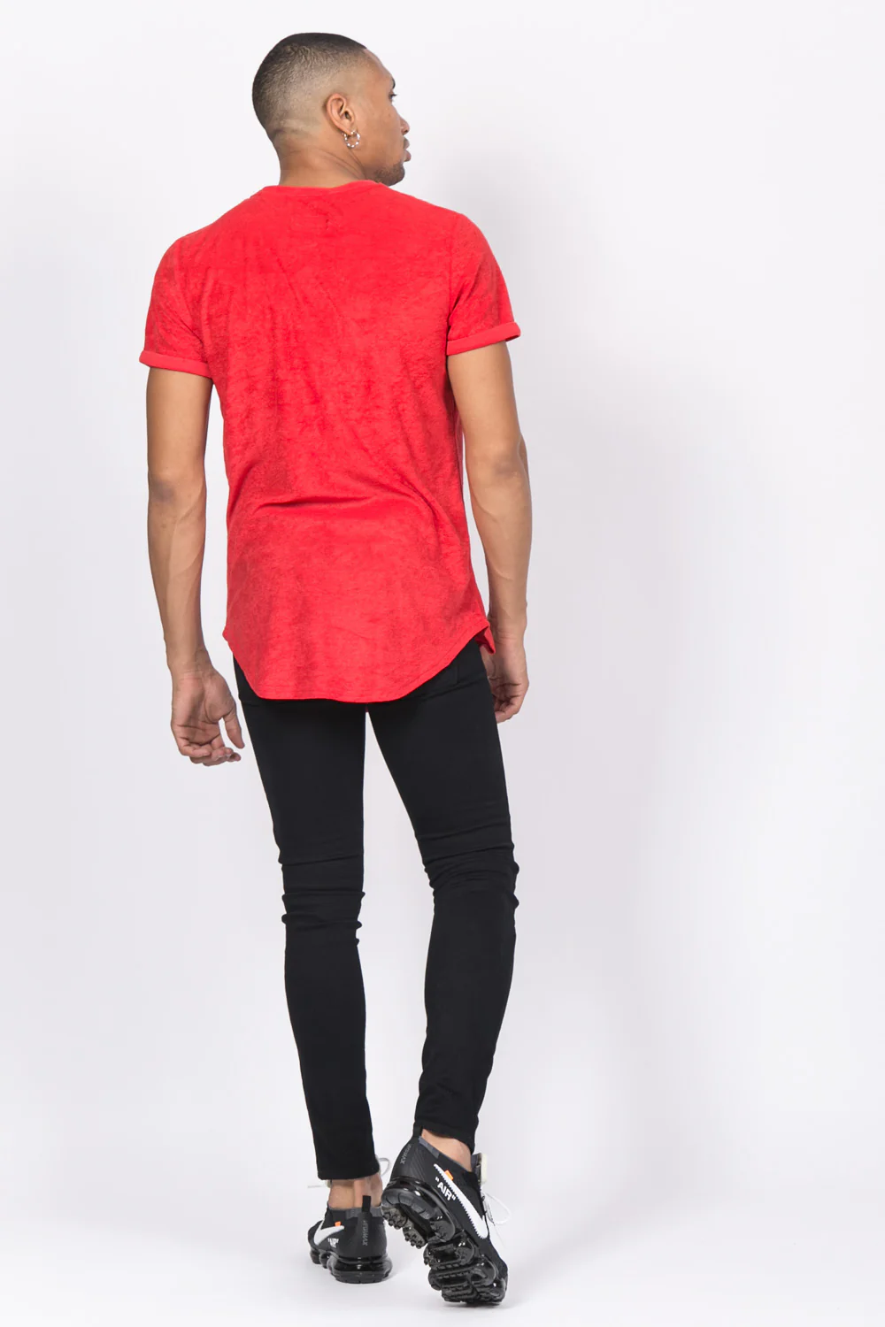 T-shirt towel logo rouge - Image 3