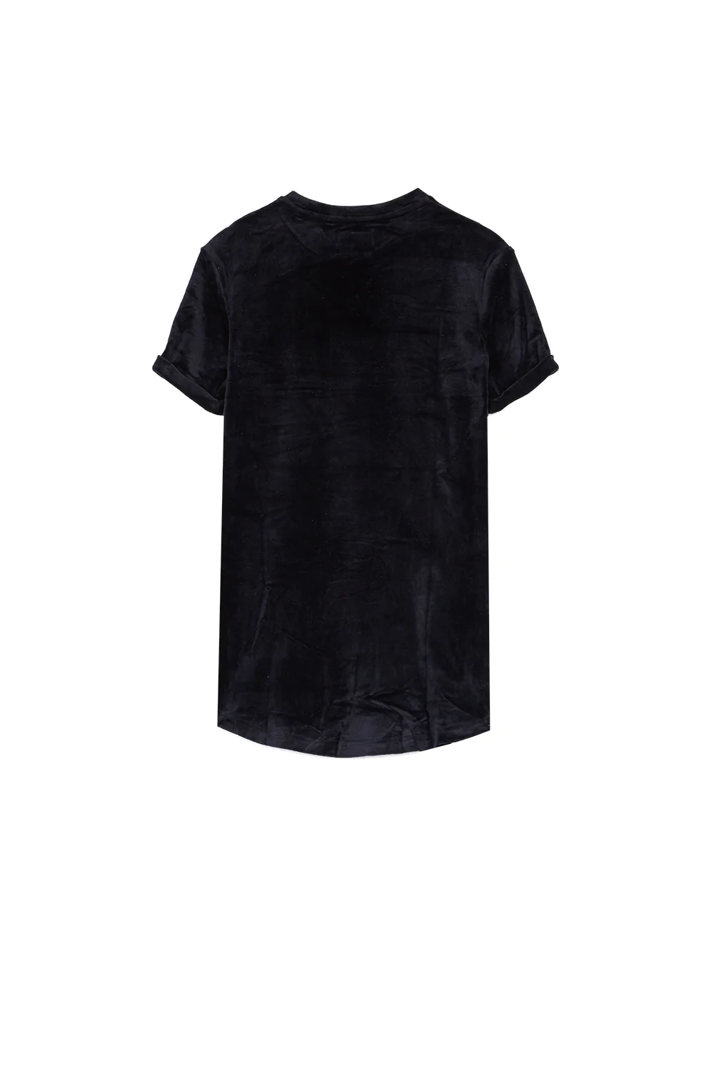 T-shirt velours logo racing noir - Image 5
