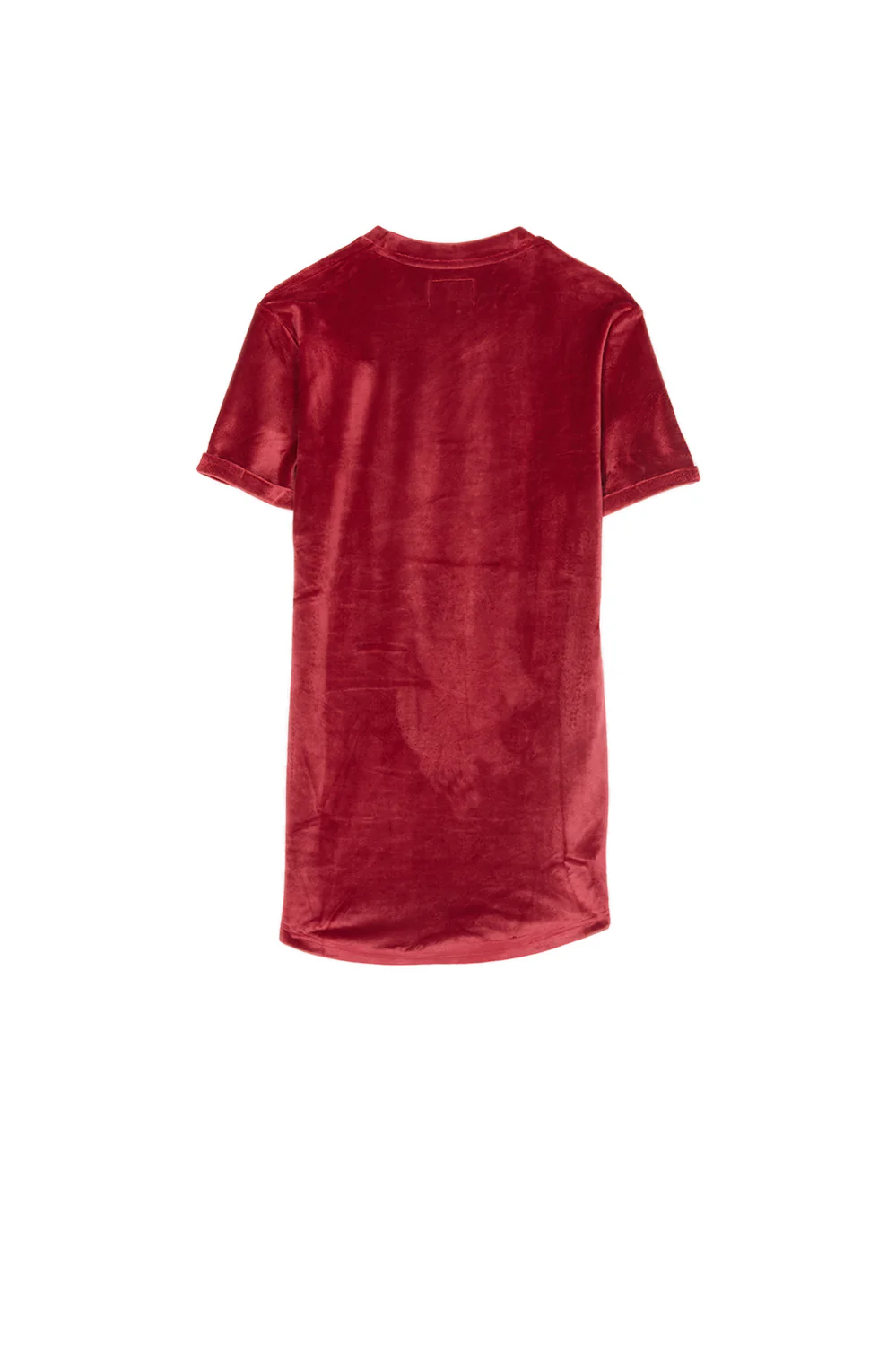 T-shirt velours roses bordeaux - Image 6