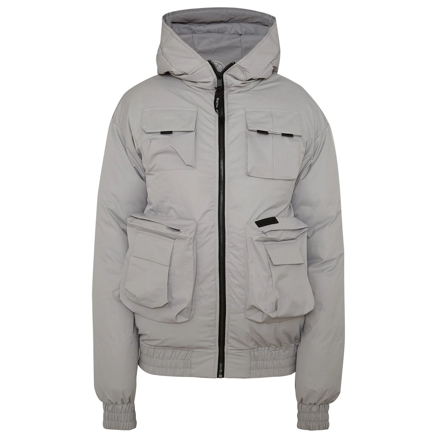 Veste poches tactiques Gris - Image 5