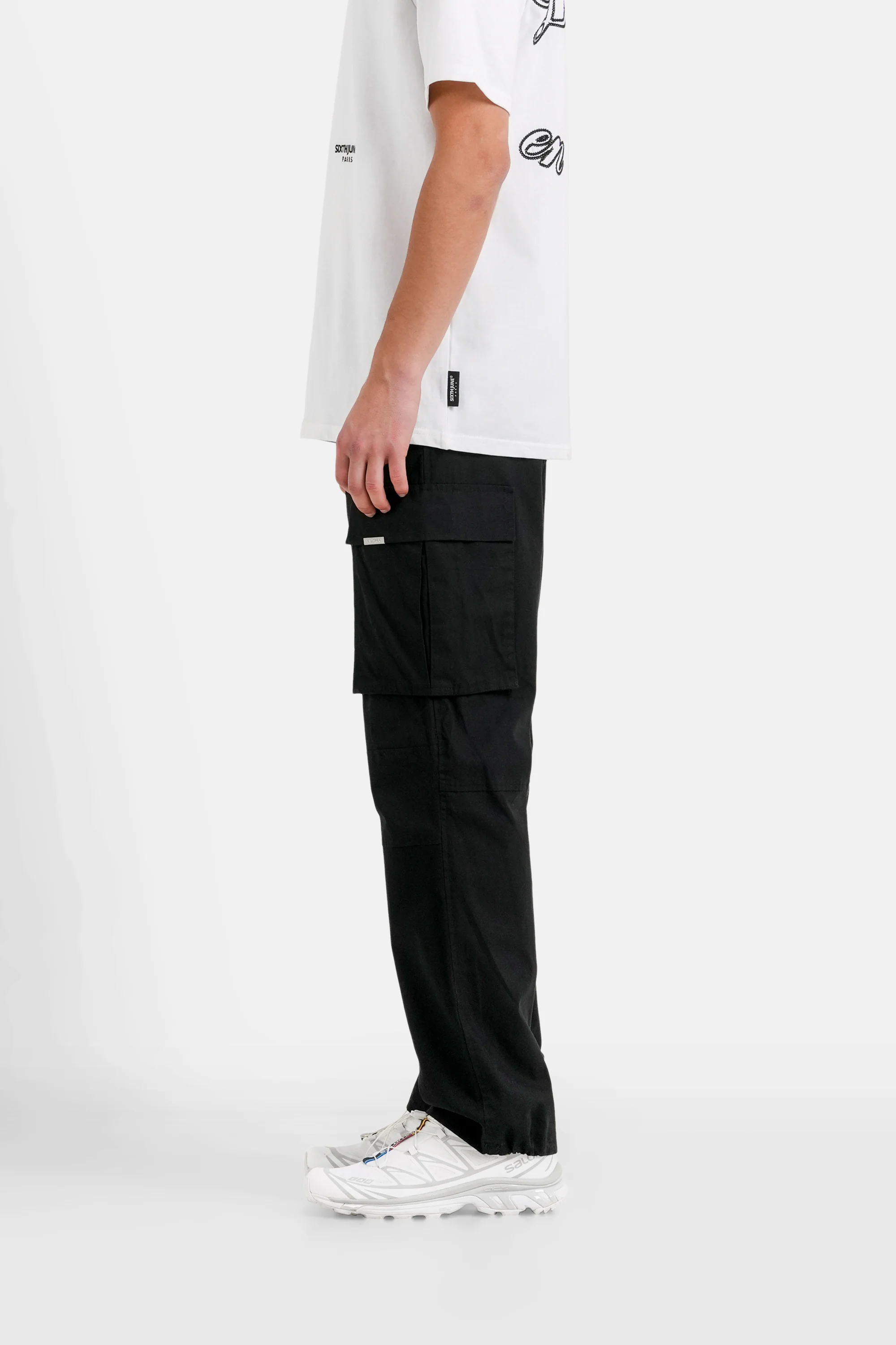 Pantalon cargo résistant Noir - Image 4