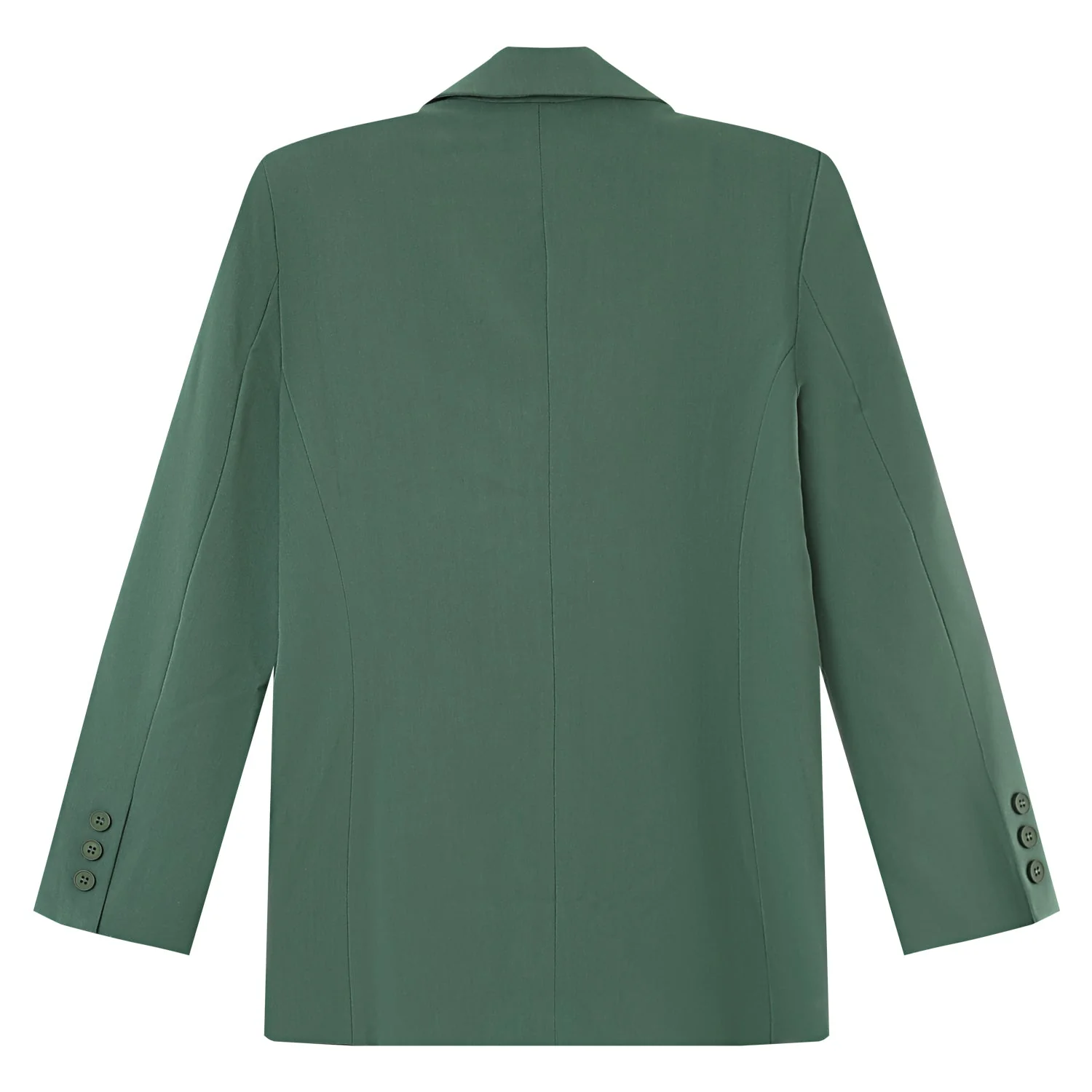 Veste blazer broderie Vert kaki - Image 8