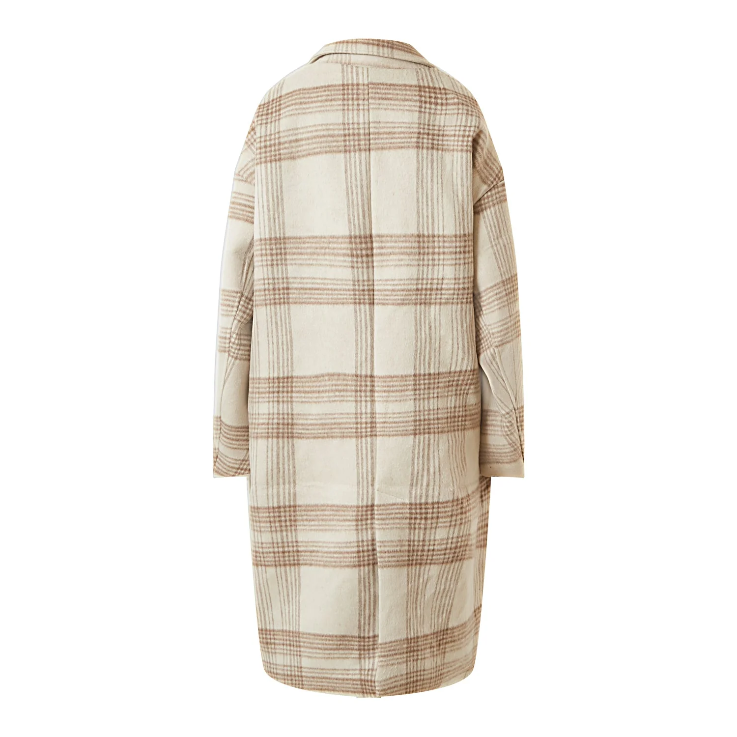 Veste longue laine Beige - Image 7