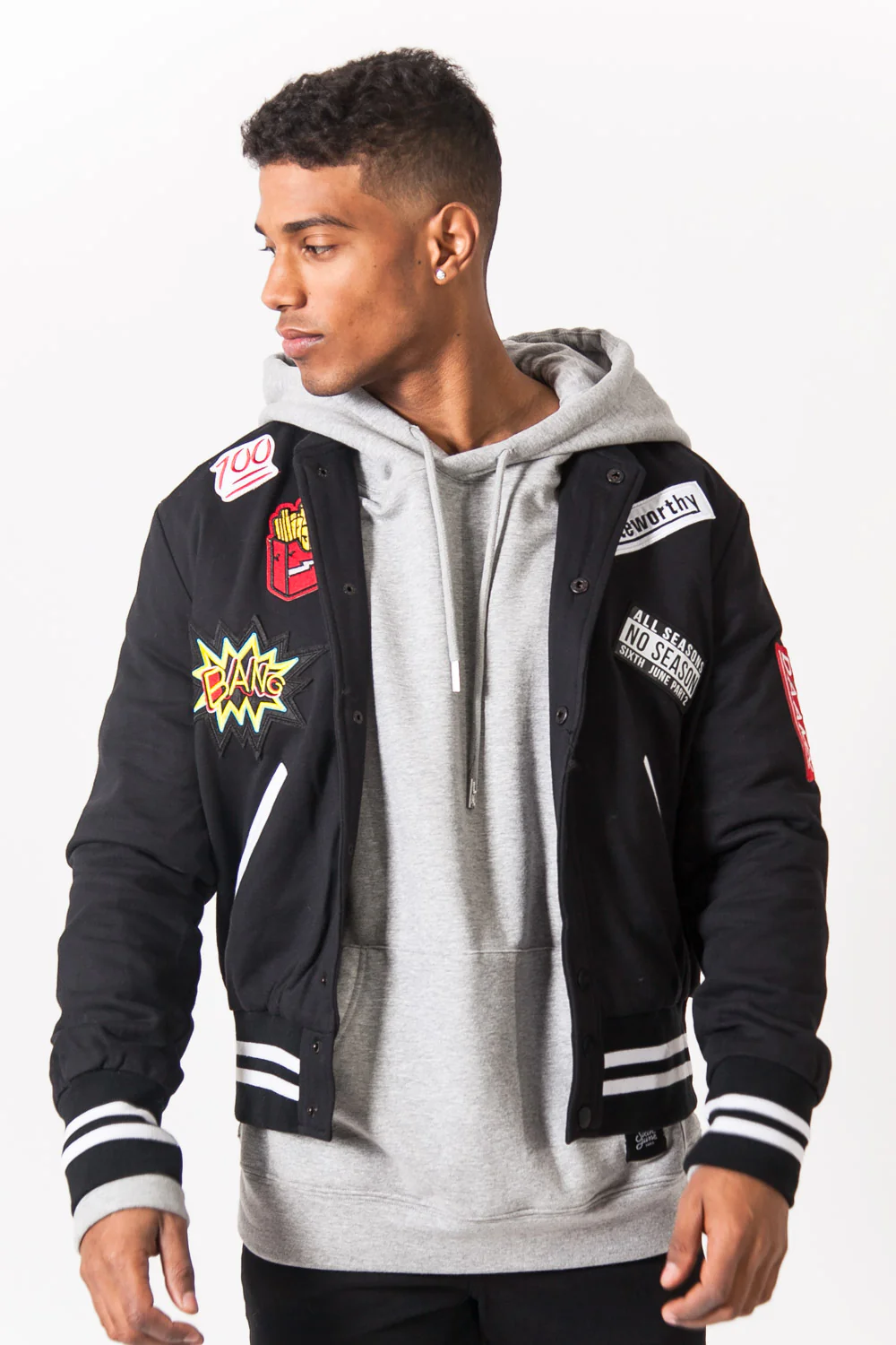 Teddy patchs Homme noir 2150C - Image 2