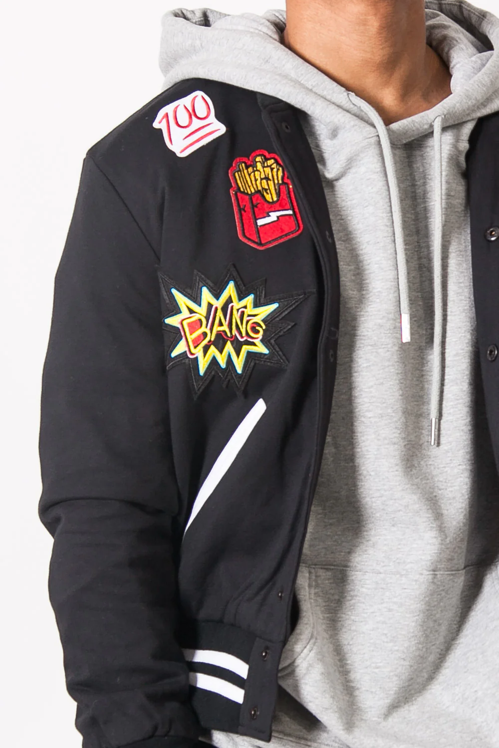 Teddy patchs Homme noir 2150C - Image 3