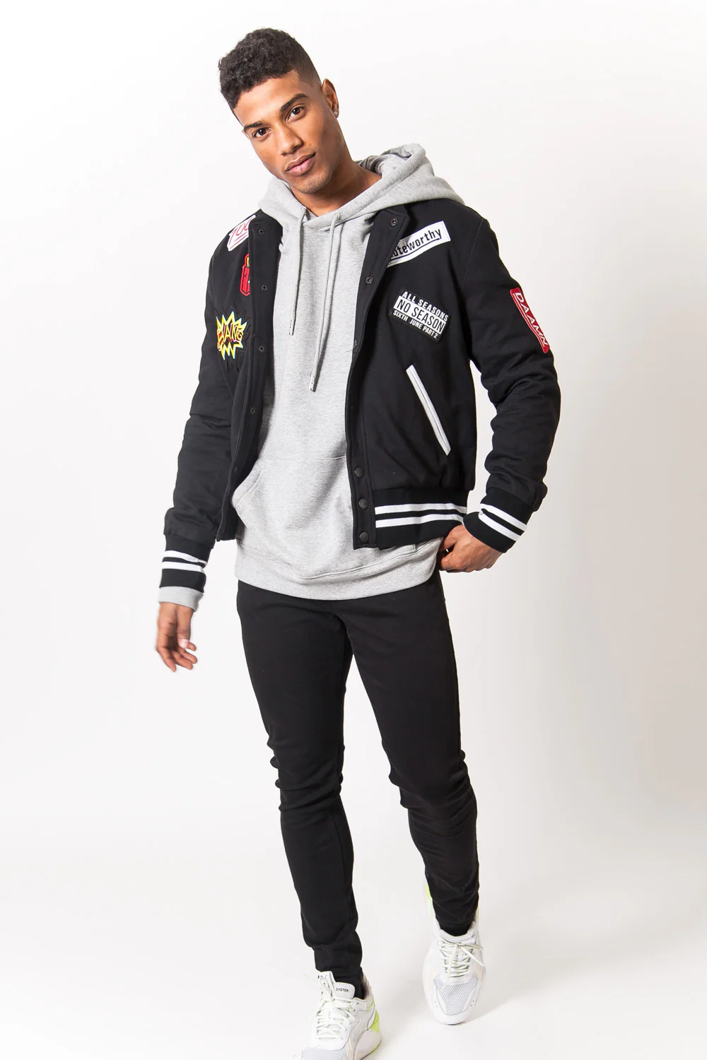 Teddy patchs Homme noir 2150C - Image 6