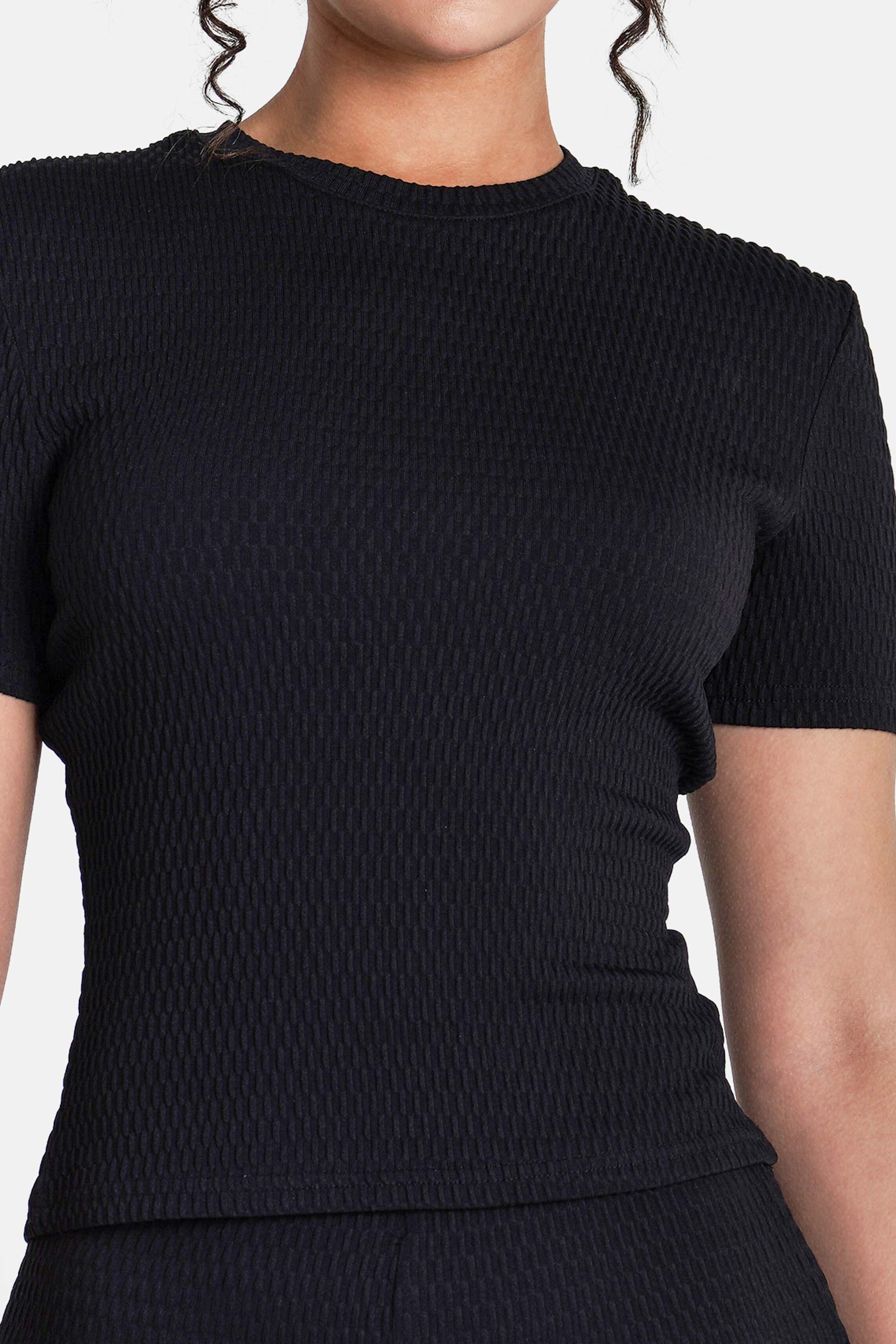 TEXTURED s/s top - Image 3