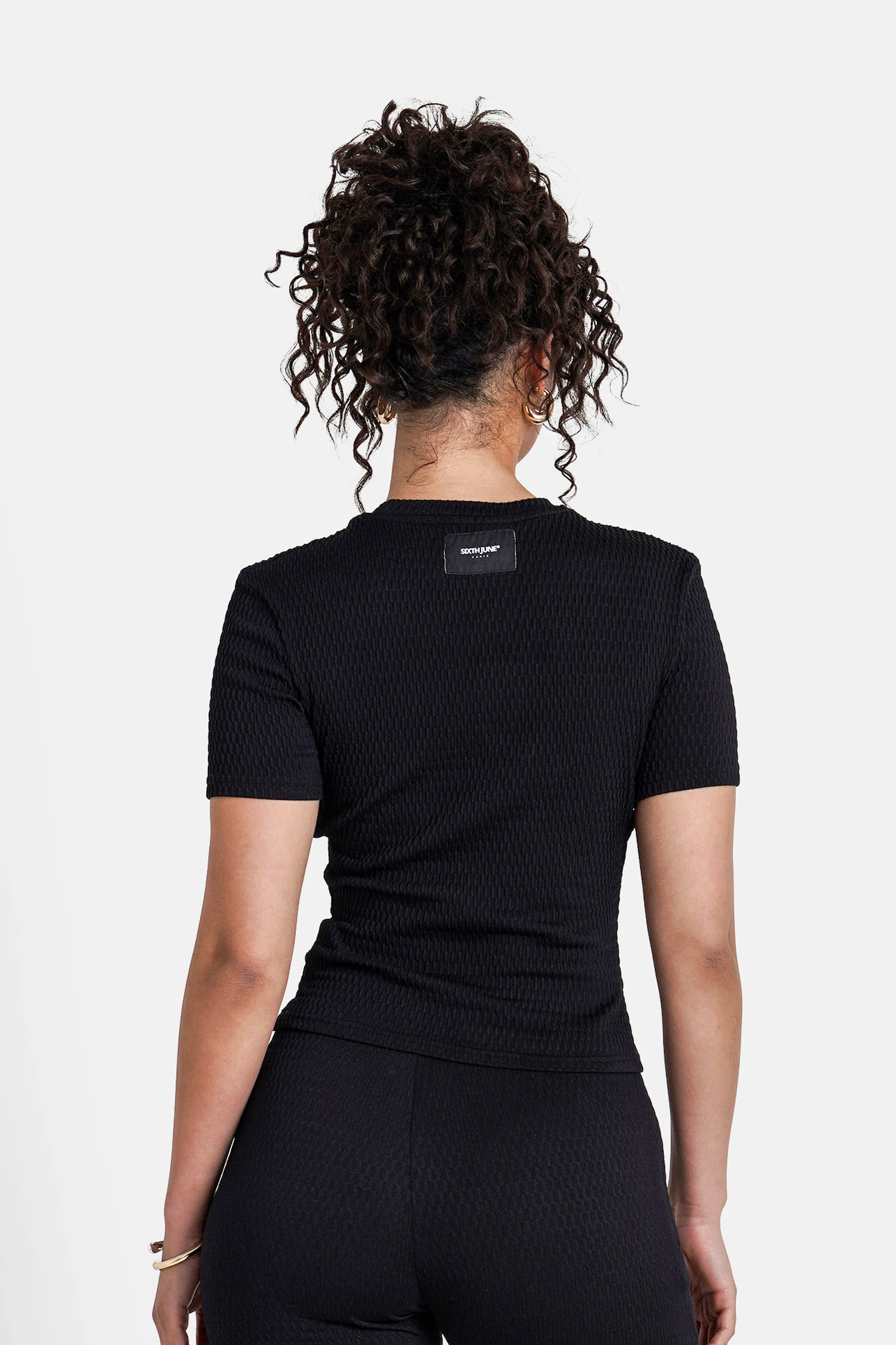 TEXTURED s/s top - Image 5