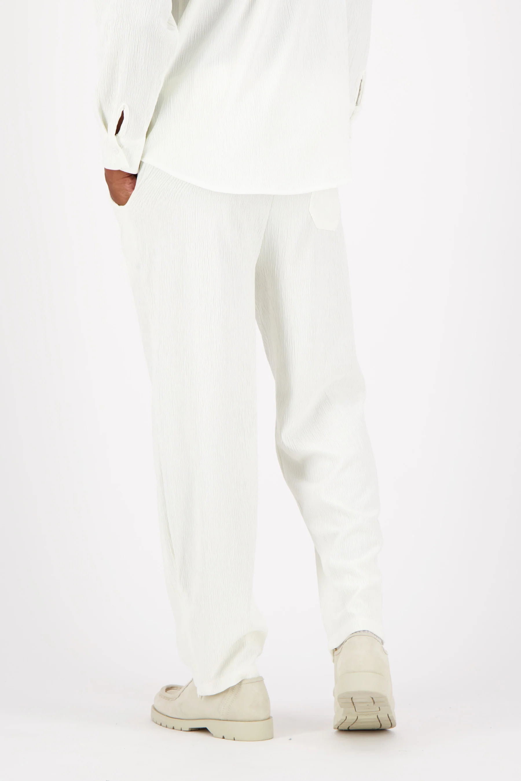 TEXTURED straight pant - Image 5