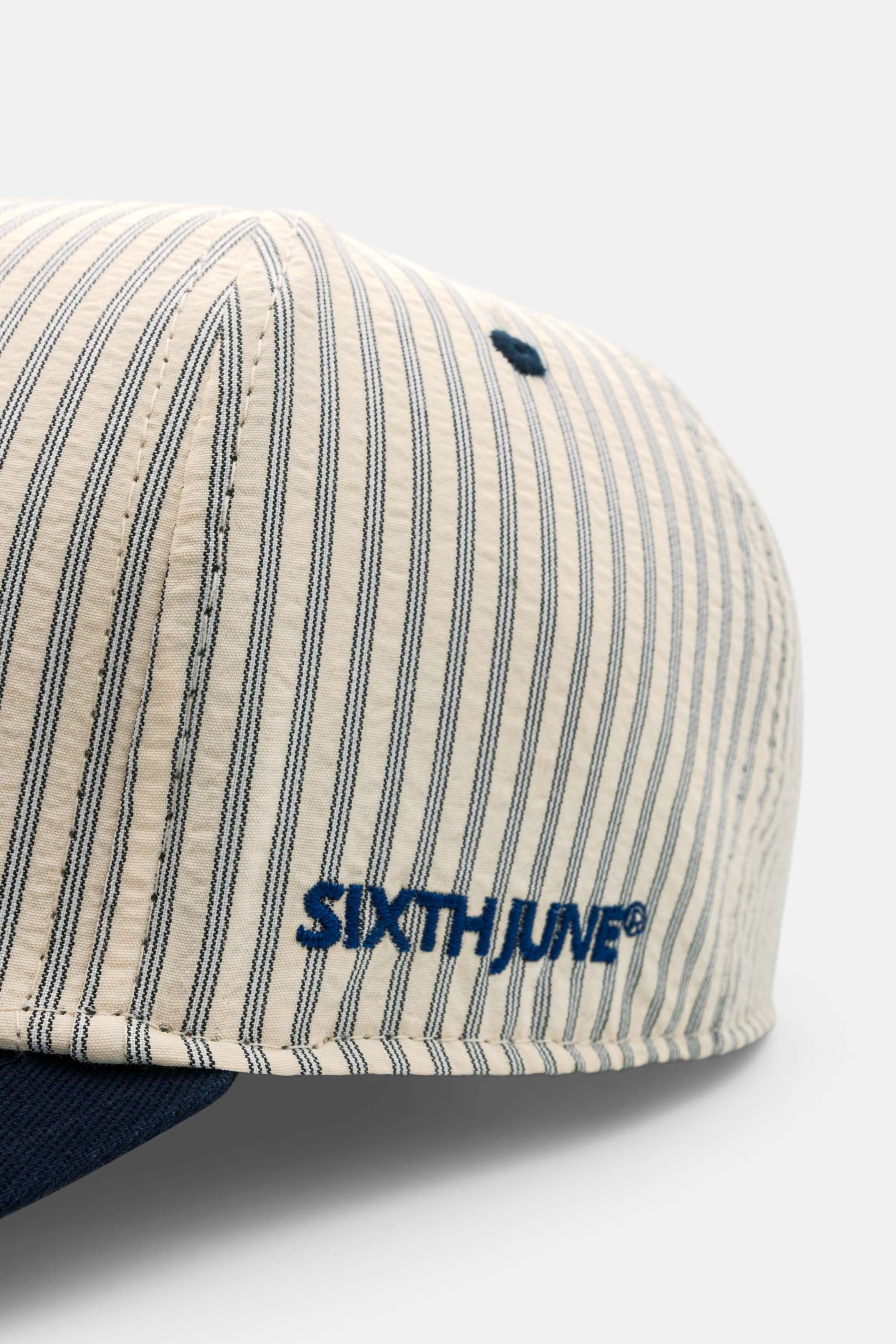 STRIPES textured cap - Image 5