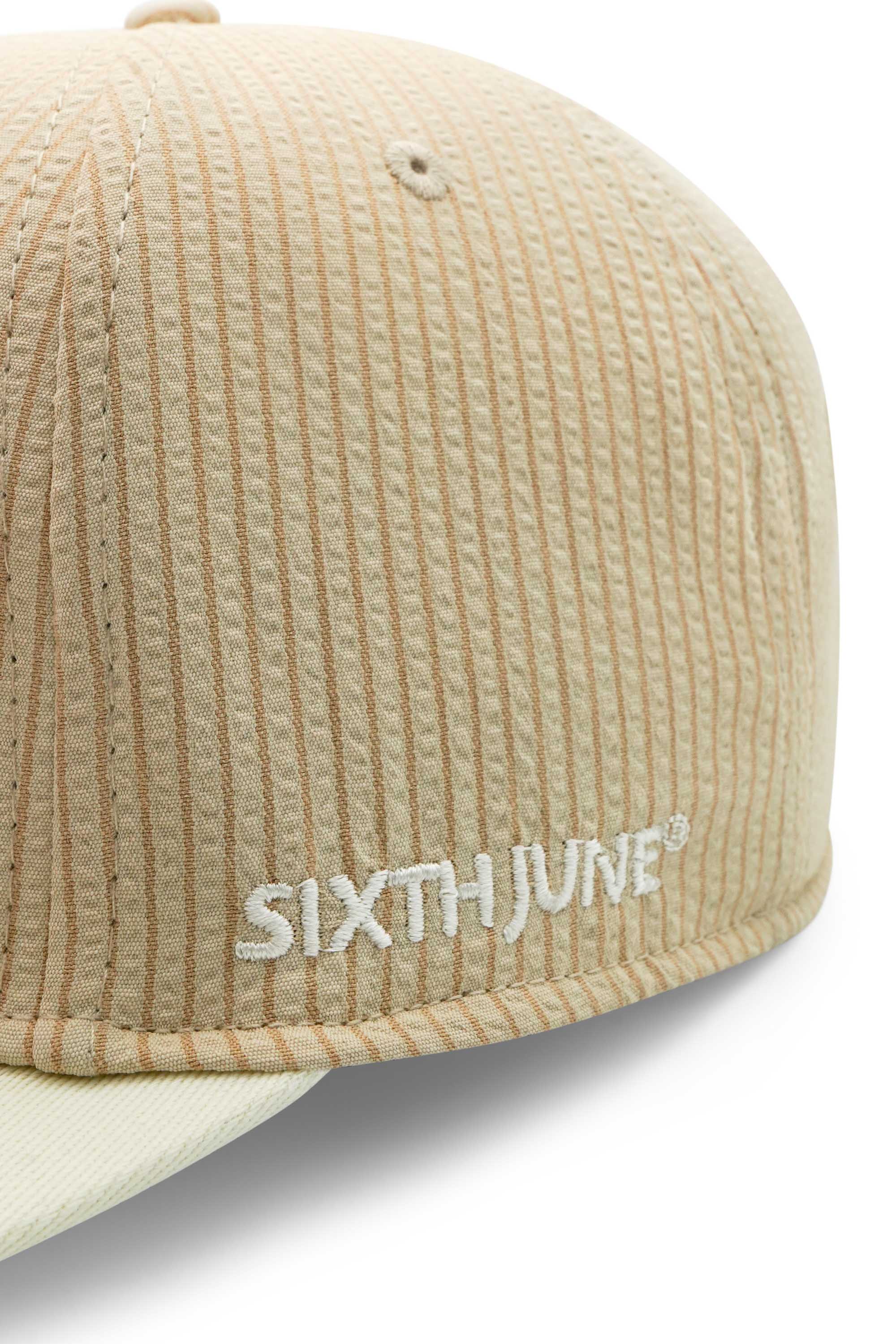 STRIPES textured cap - Image 8