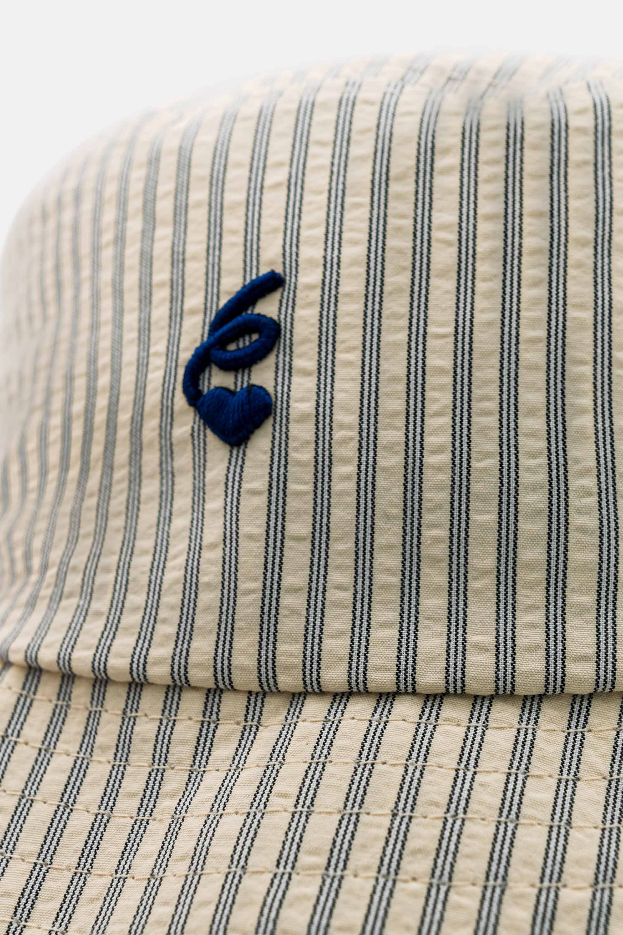 STRIPES textured bucket hat - Image 5