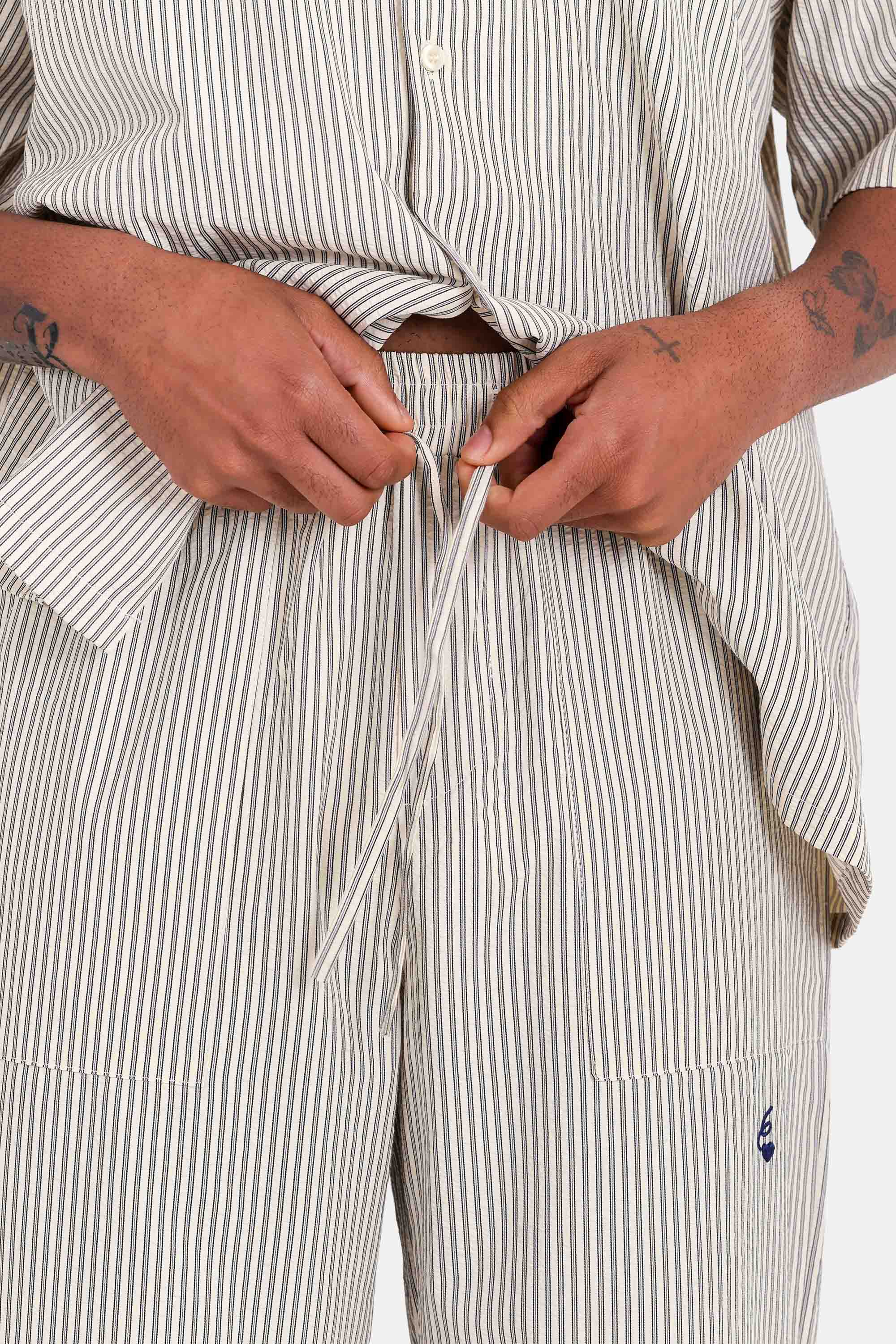 STRIPES textured pant - Image 3