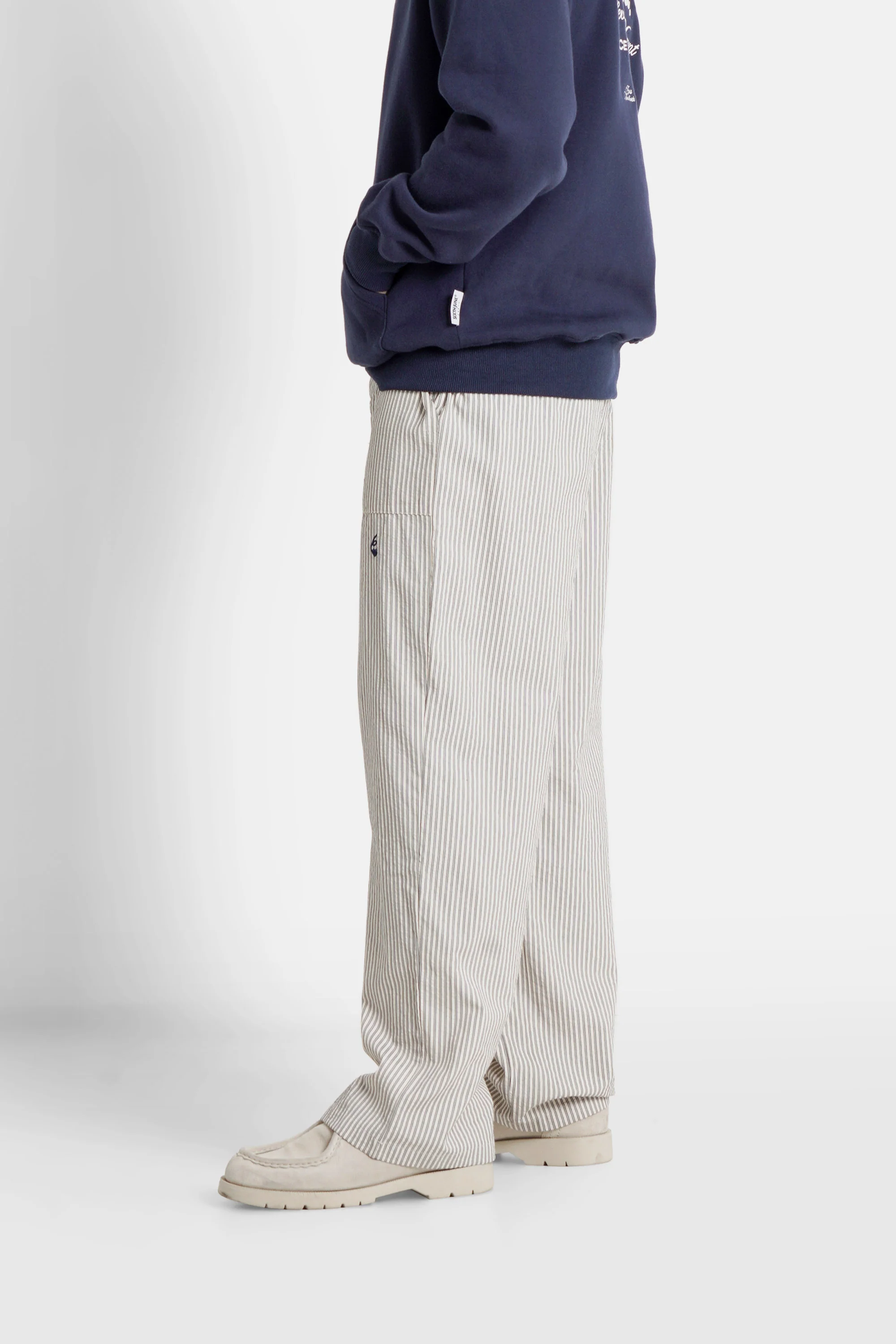 STRIPES textured pant - Image 5