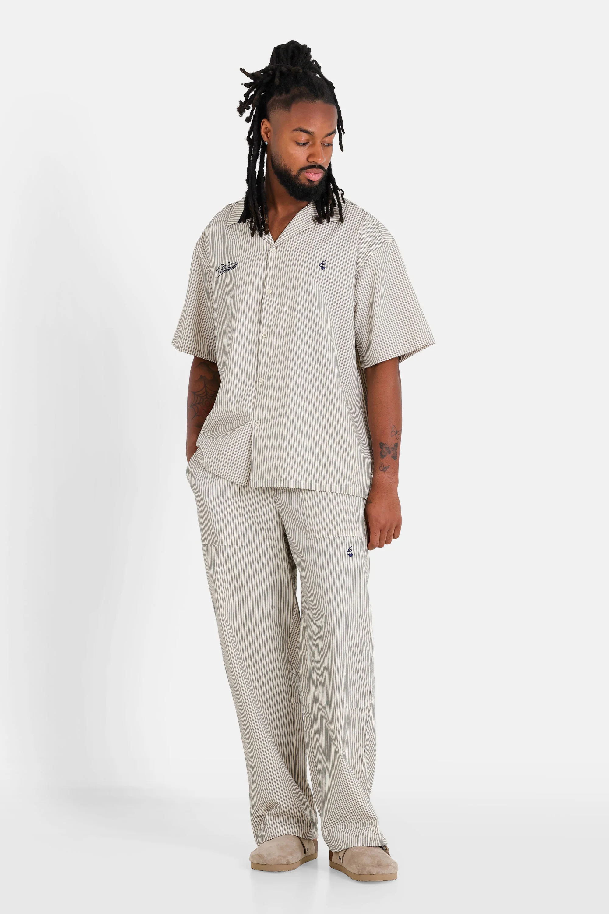 STRIPES textured pant - Image 6
