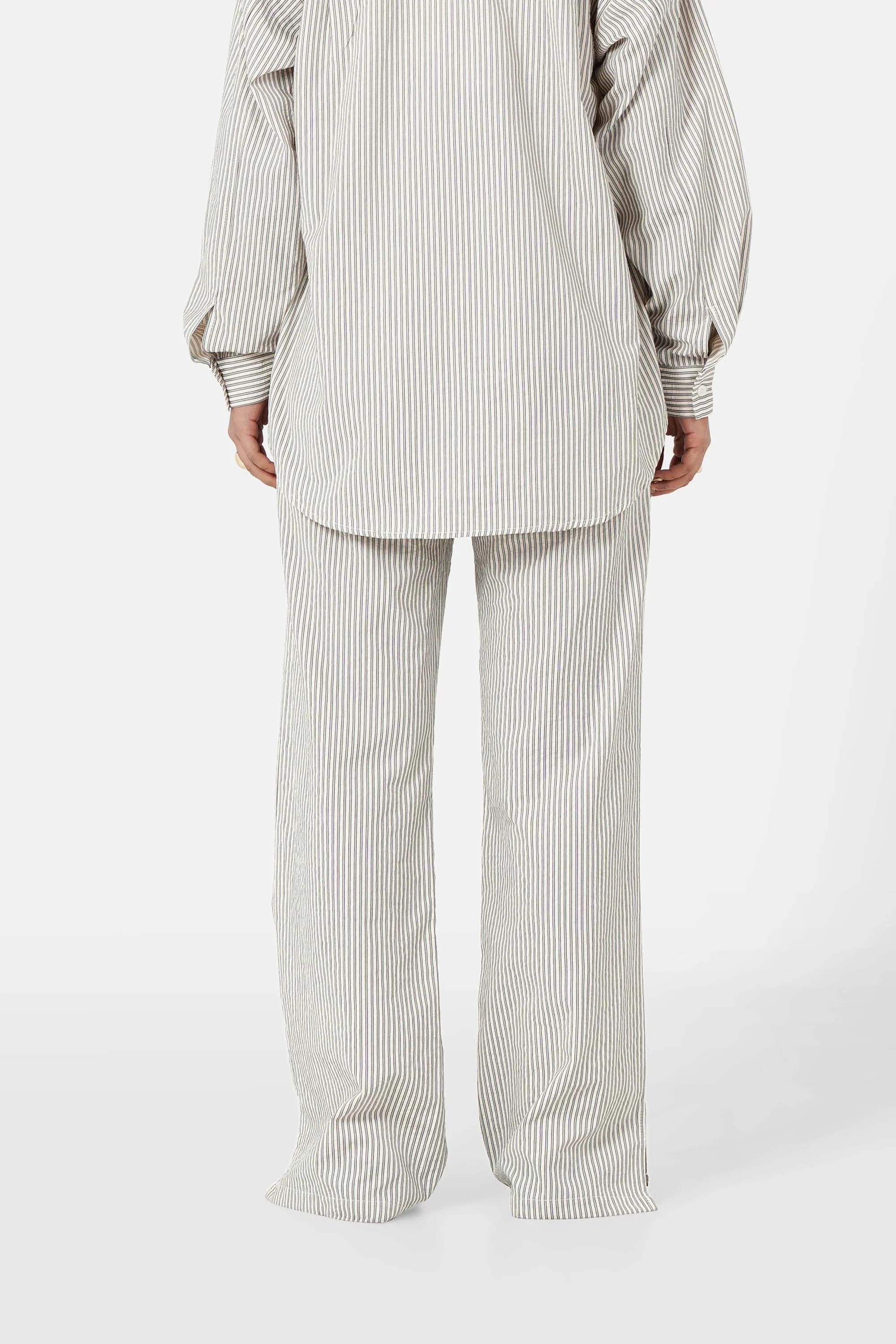 STRIPE slit pant - Image 5