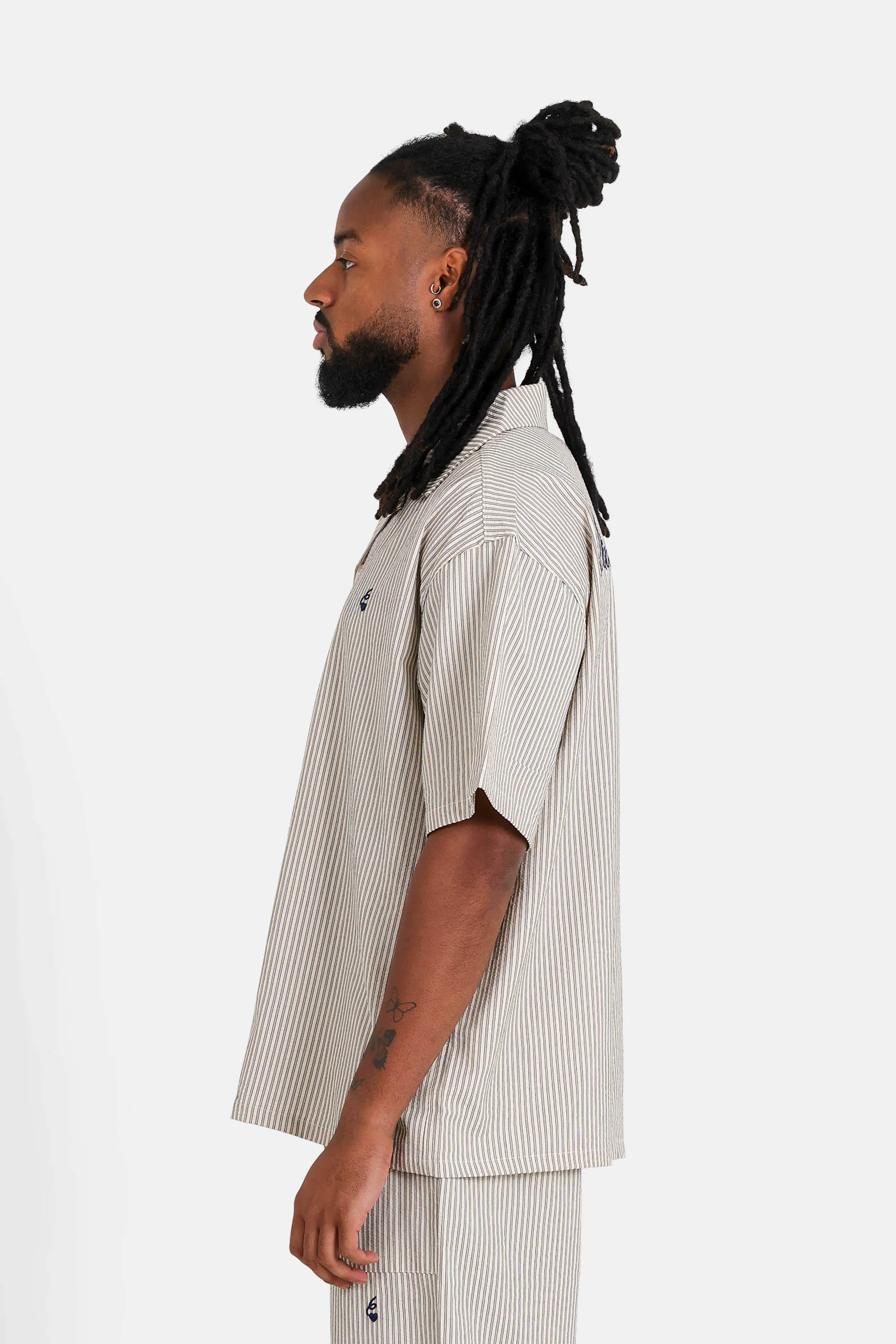 STRIPES textured shirt - Image 4