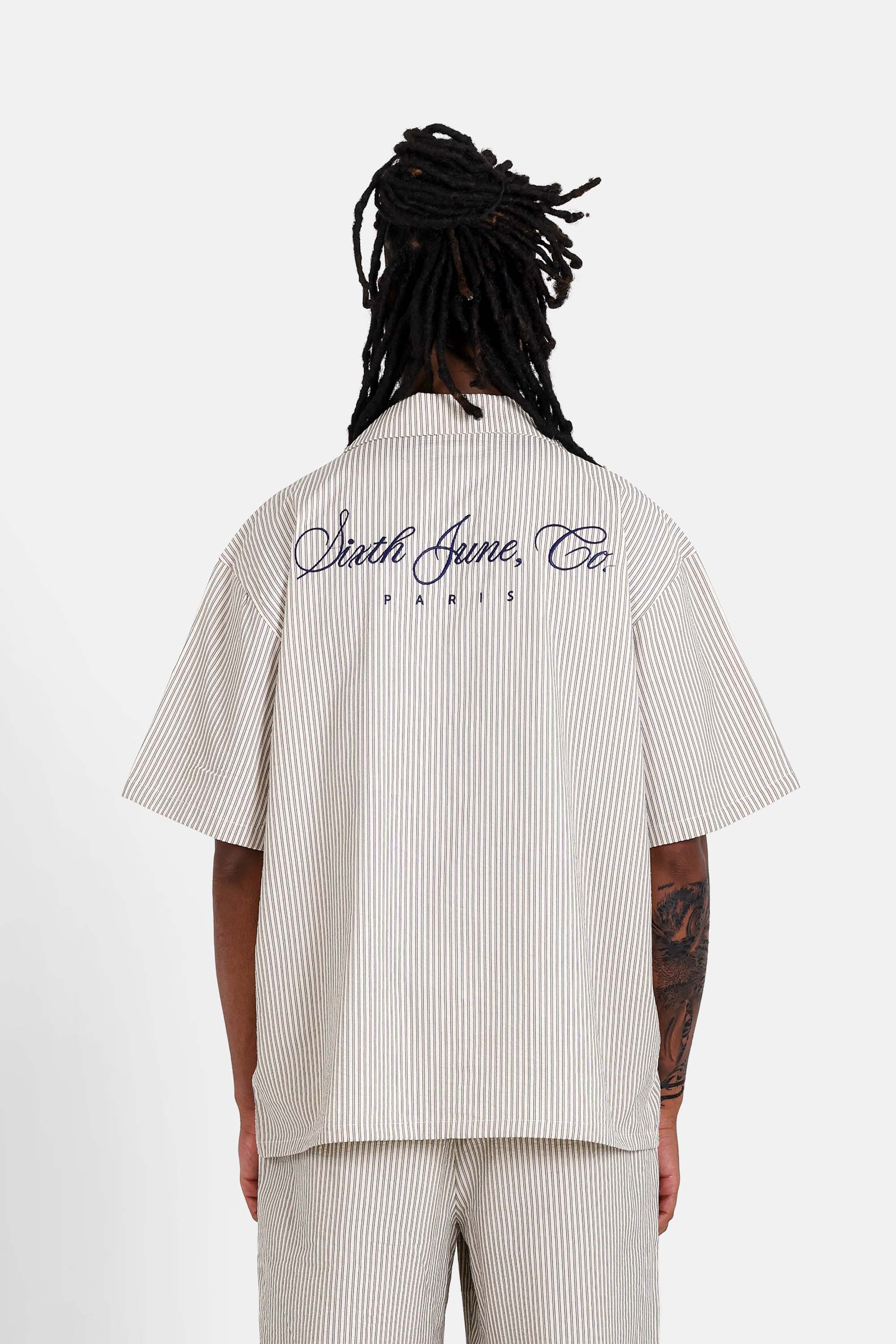 STRIPES textured shirt - Image 5