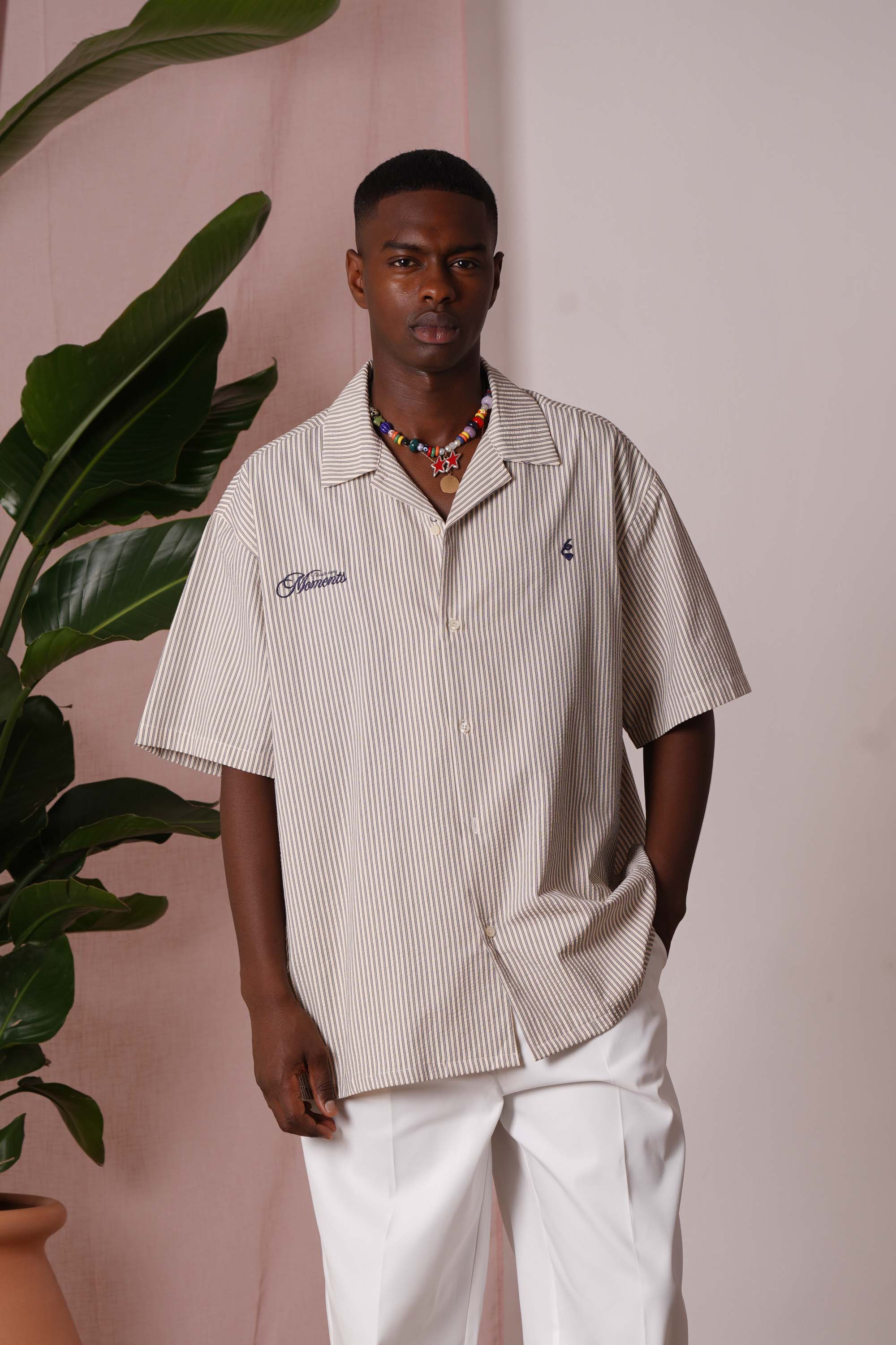 STRIPES textured shirt - Image 6