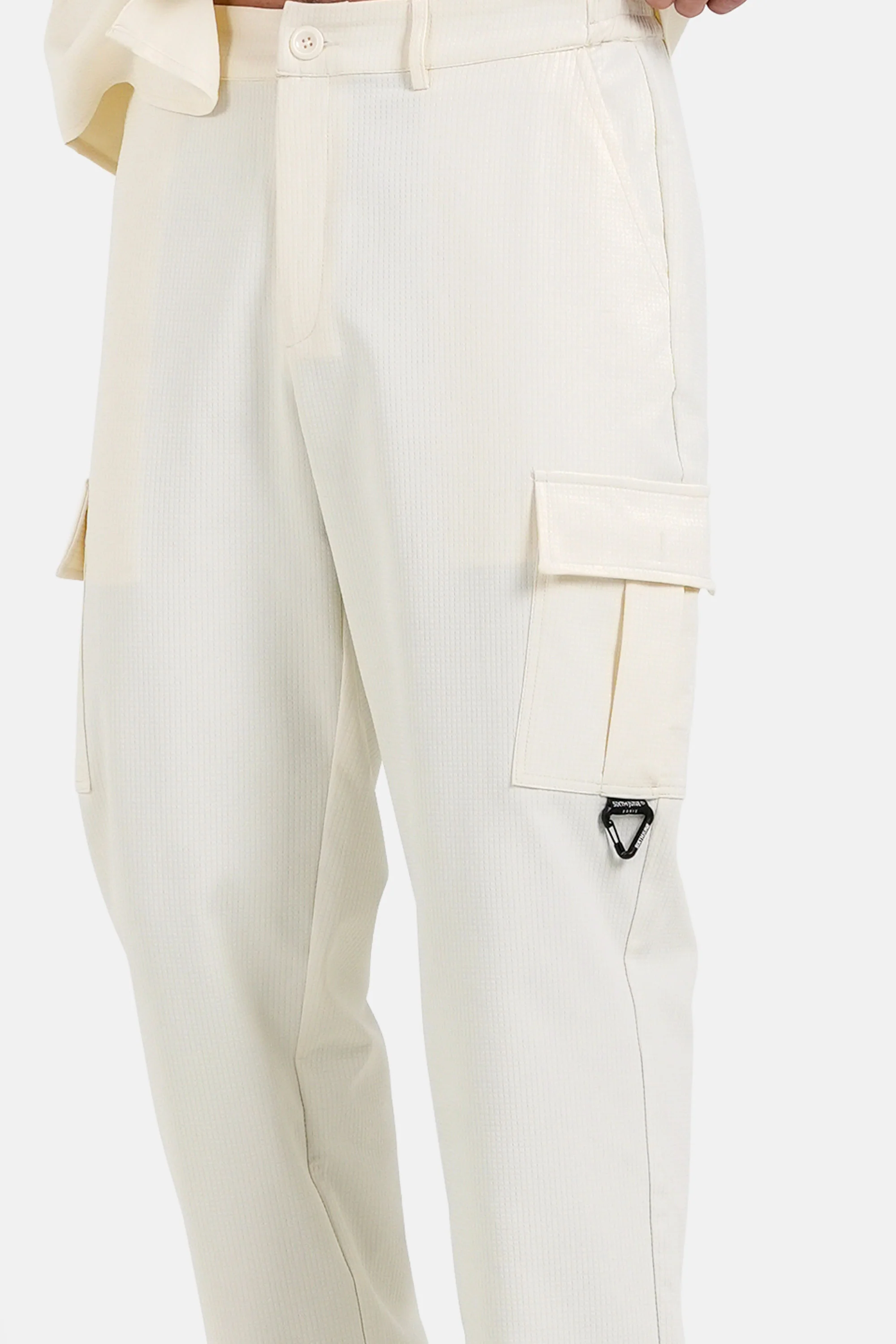 UTILITY textured cargo pant - Image 3