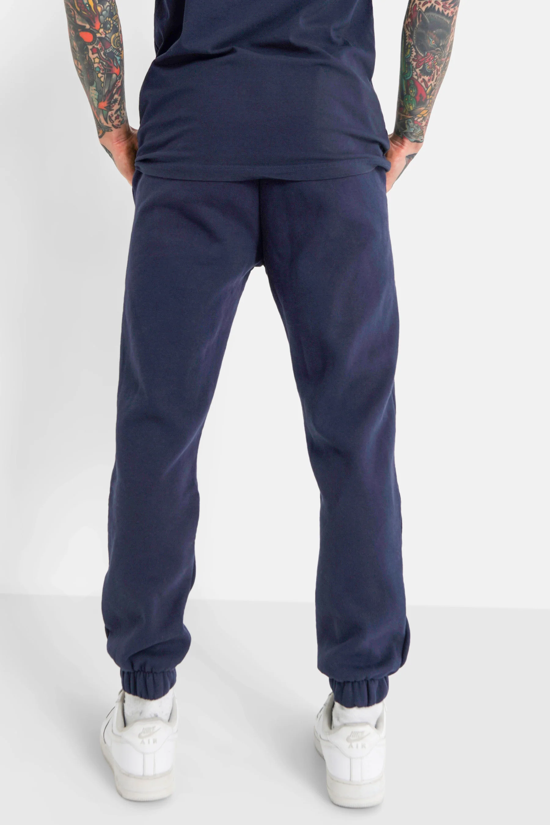 Jogging logo relief Bleu foncé - Image 5