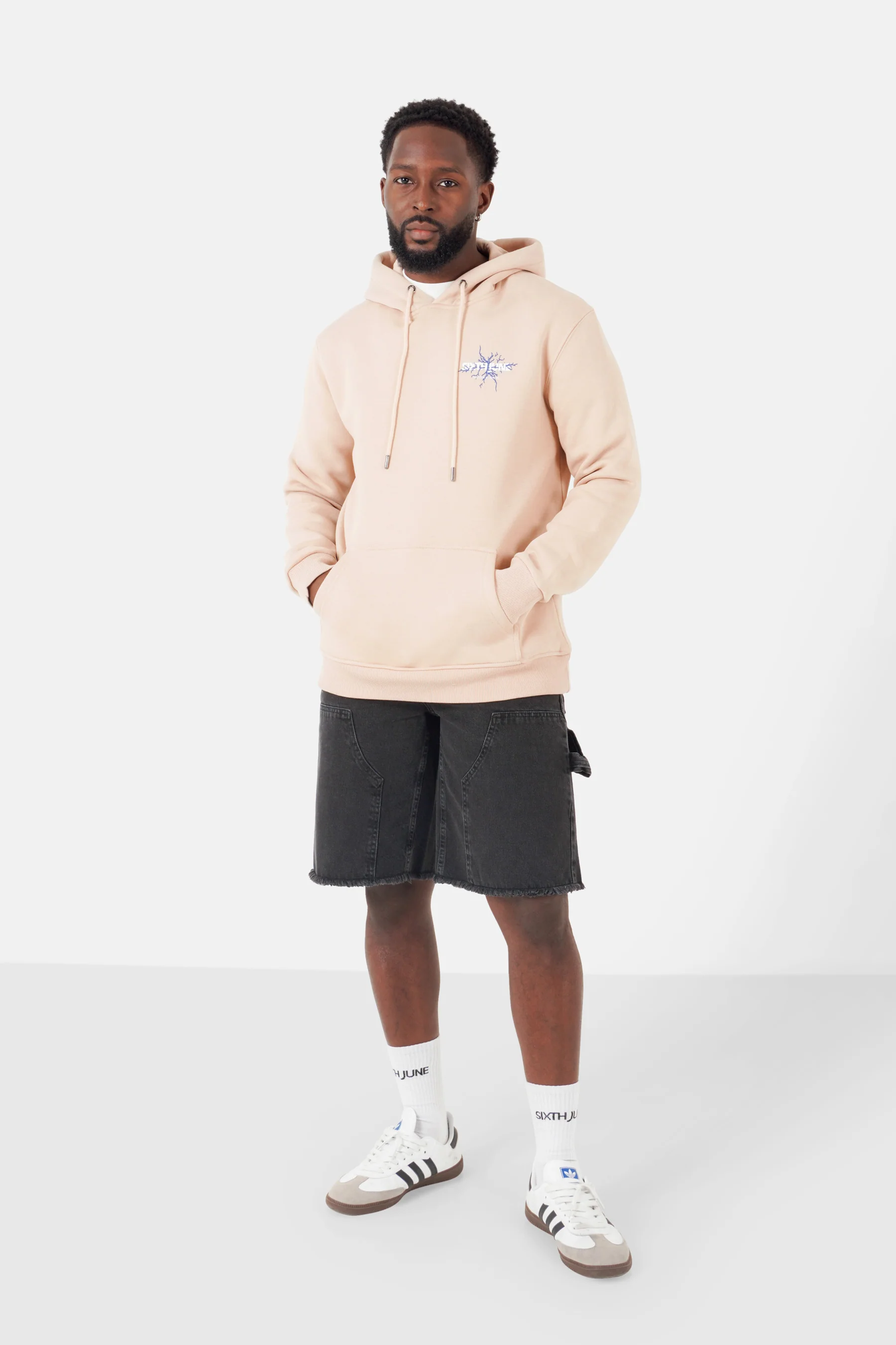 THUNDER printed hoodie - Image 2