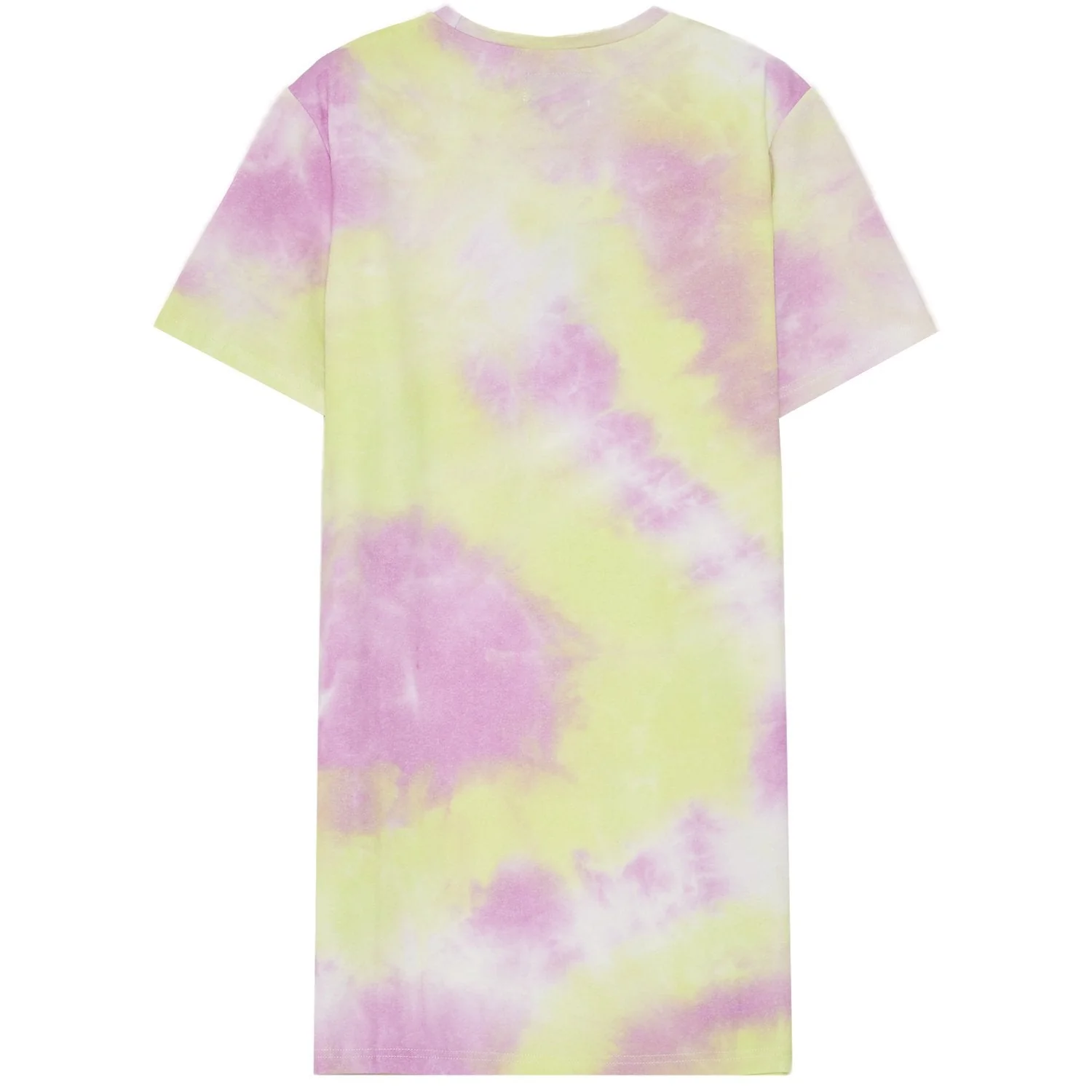 Robe t-shirt tie and dye jaune - Image 6