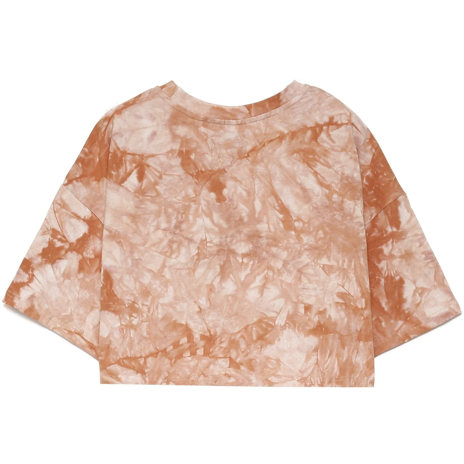 T-shirt tie and dye cordon serrage Orange - Image 7