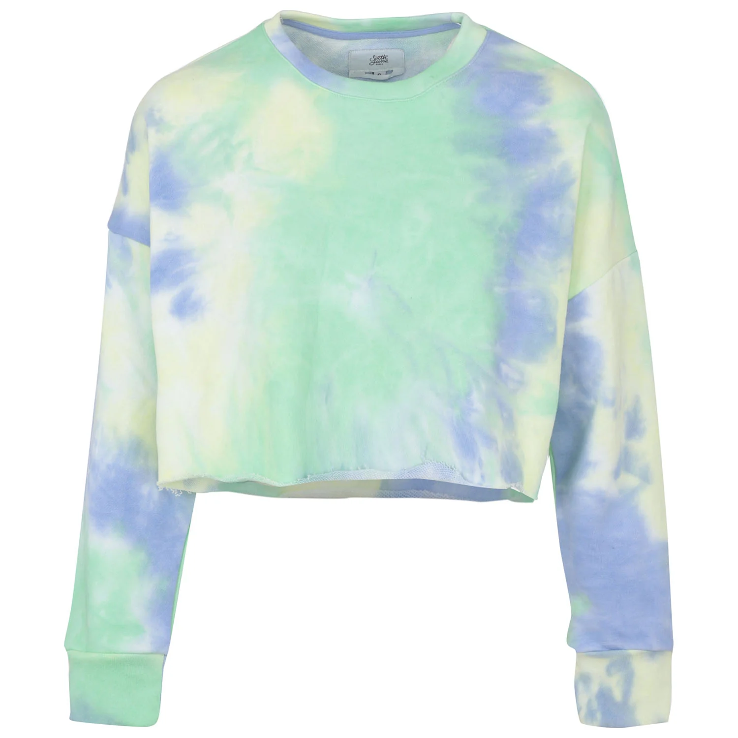 Sweat court logo tie dye bleu - Image 7