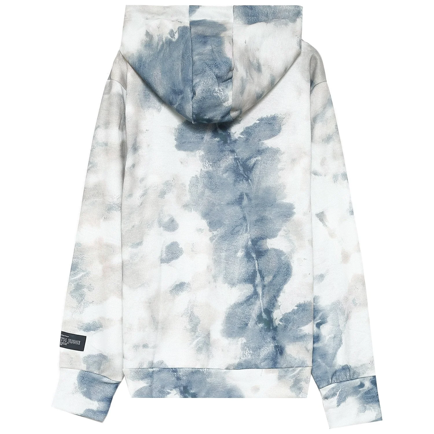 Sweat capuche tie dye Limited Edition Bleu clair - Image 8
