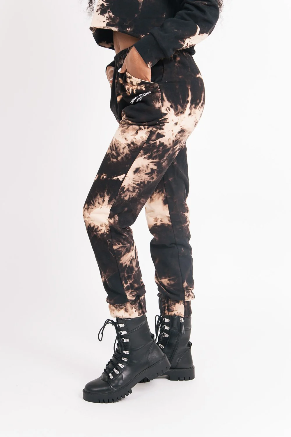 Jogging tie dye limited edition Noir - Image 4