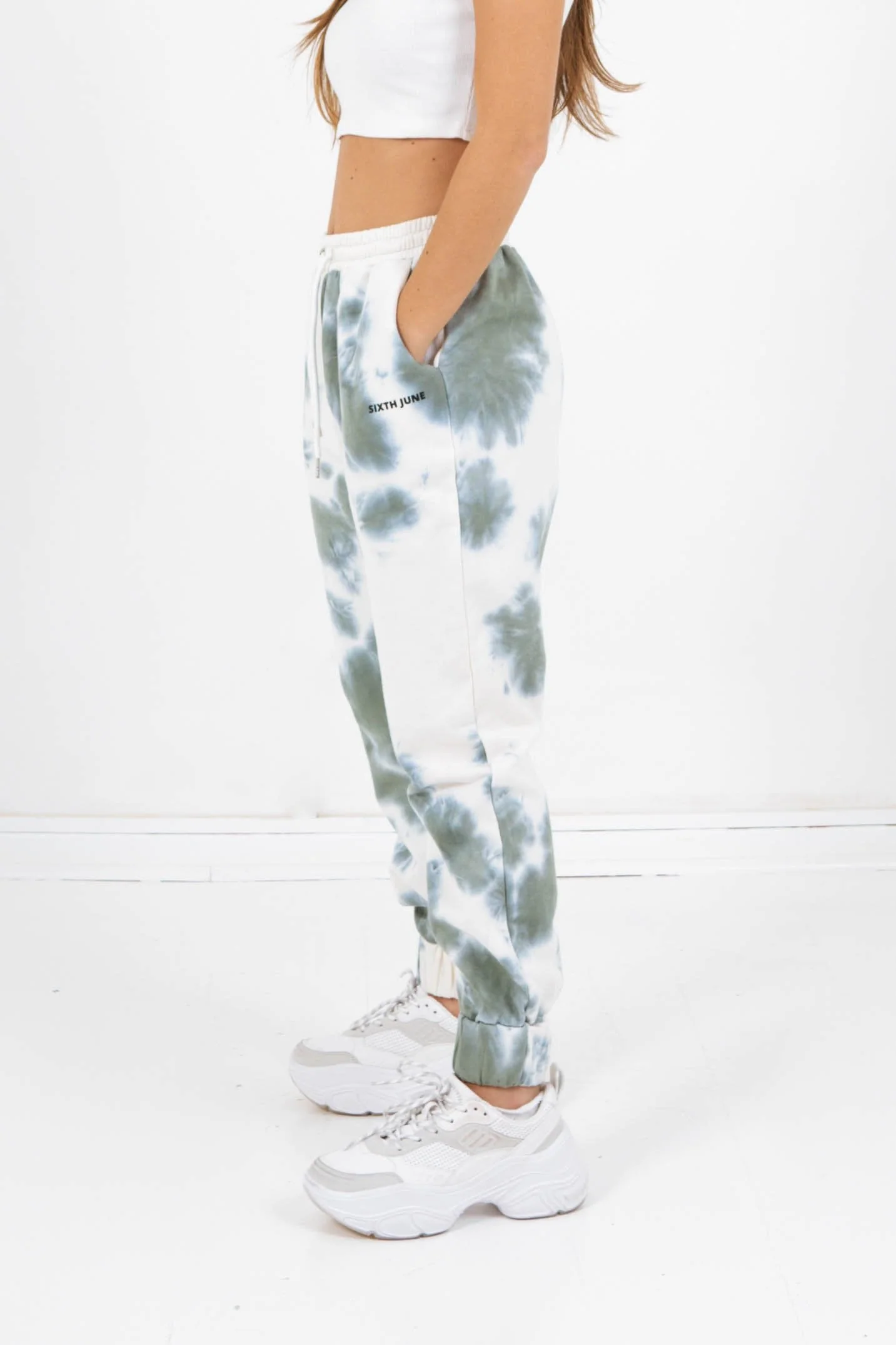 Jogging tie dye vert - Image 3