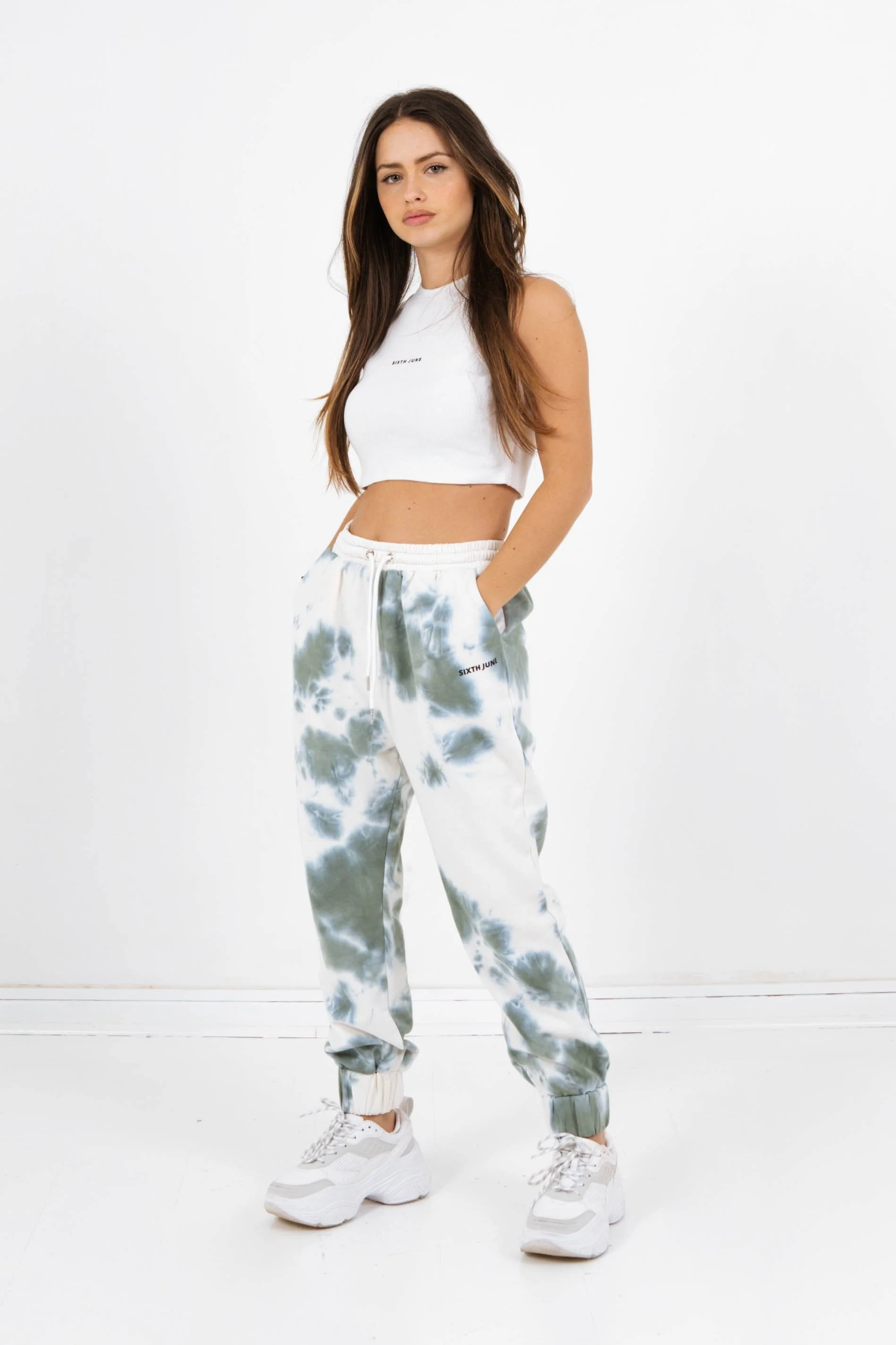 Jogging tie dye vert - Image 5