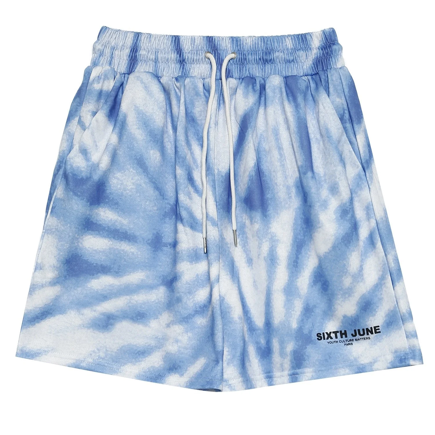 Short tie dye logo Bleu - Image 6
