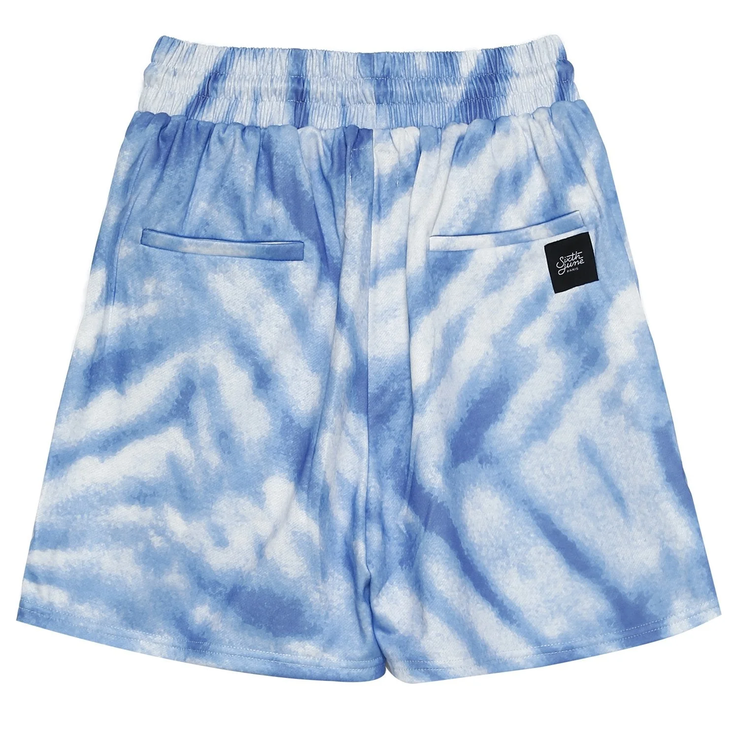 Short tie dye logo Bleu - Image 7